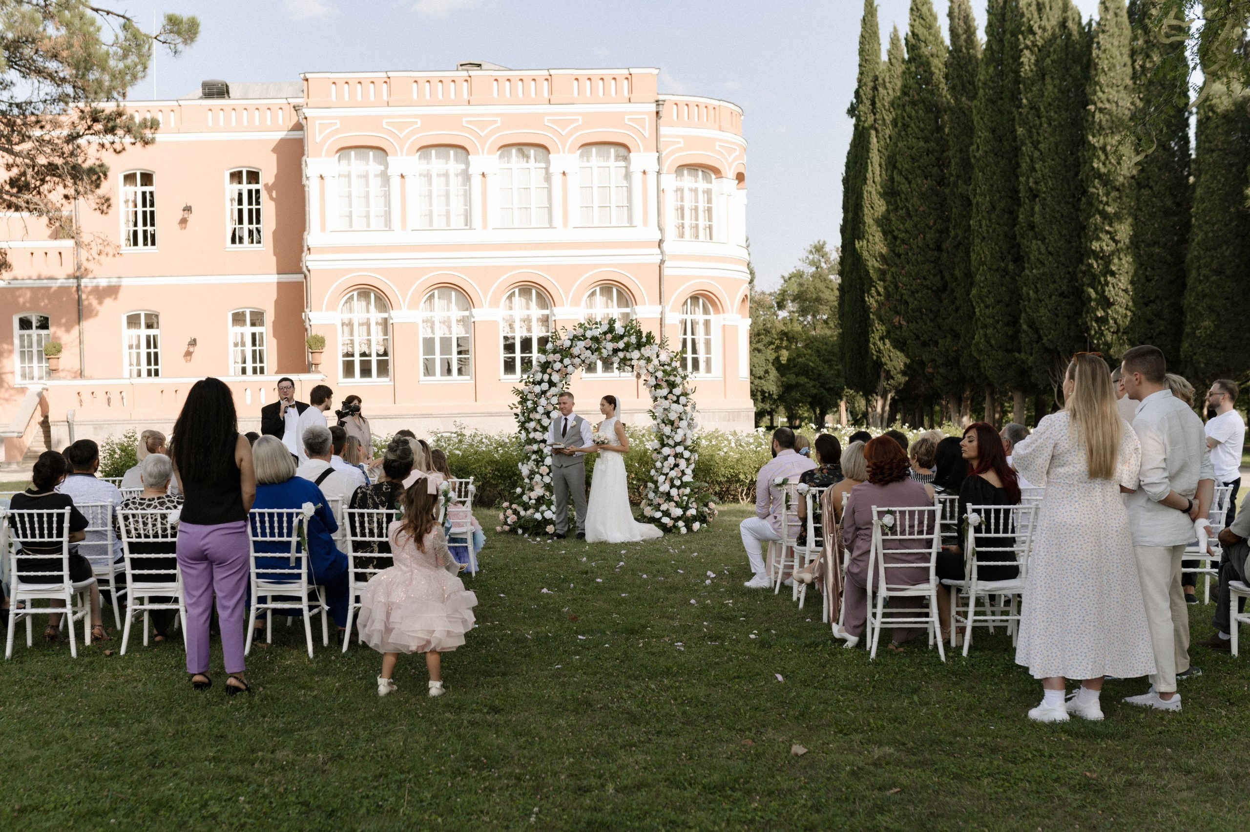 Wedding at Chateau Mukhrani L’Orangerie. Art Event Studio — Wedding in Georgia 💜
