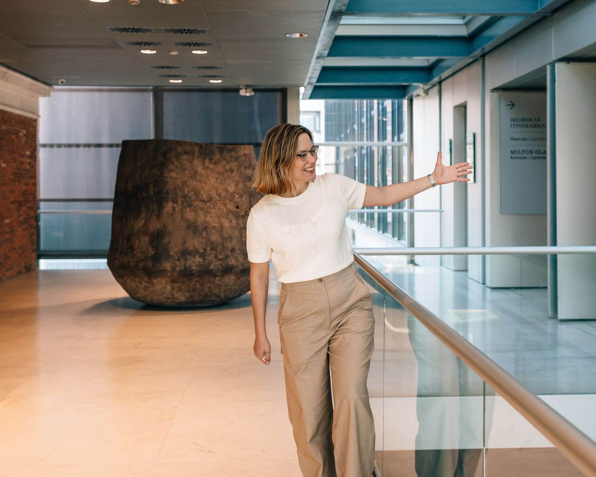 Emma, guía turistica. Photographer in Bilbao Irina Makou