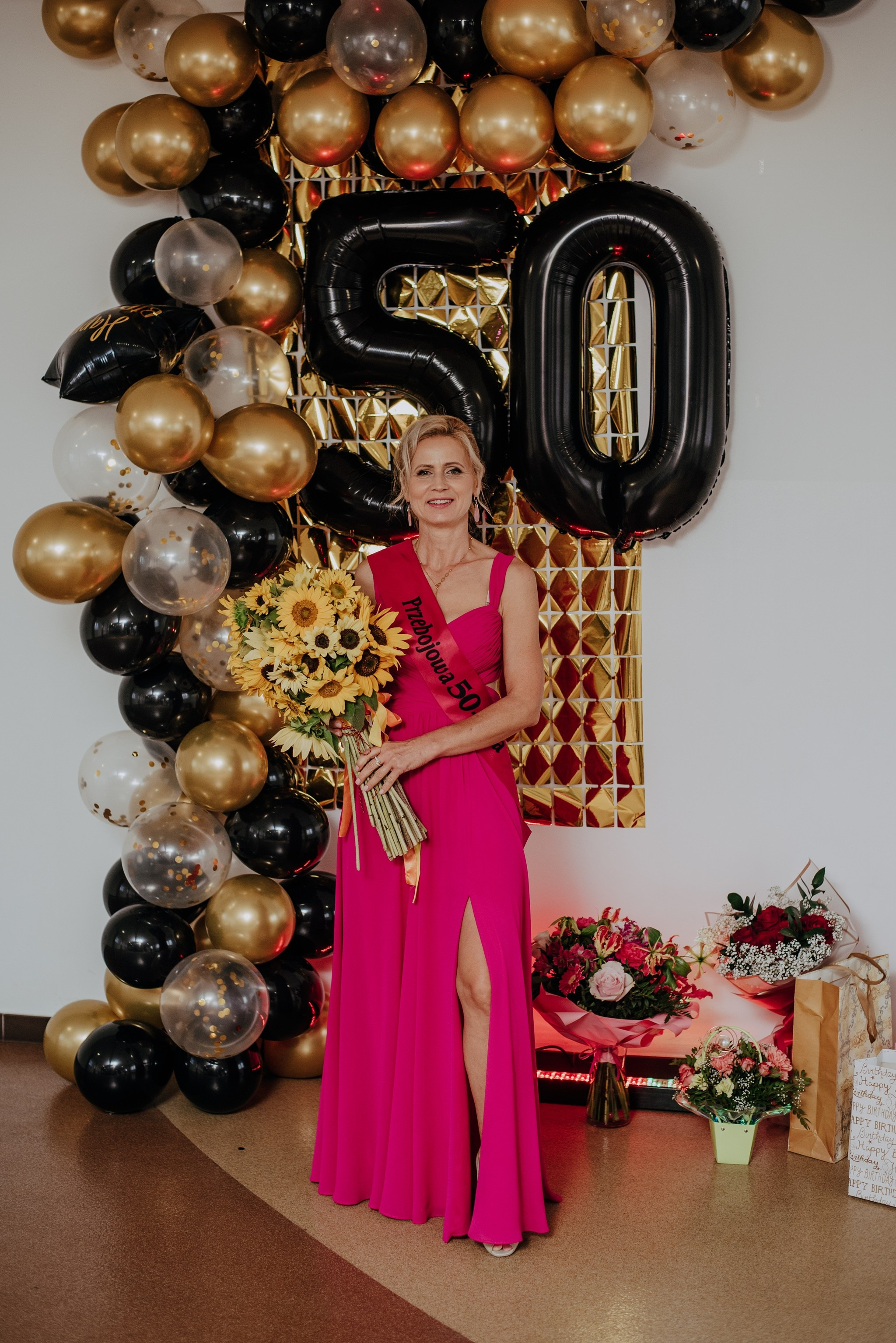 50te urodziny Anety. Dominika Strachacka Fotografia | Fotograf ślubny i rodzinny Opole Lubelskie Lublin