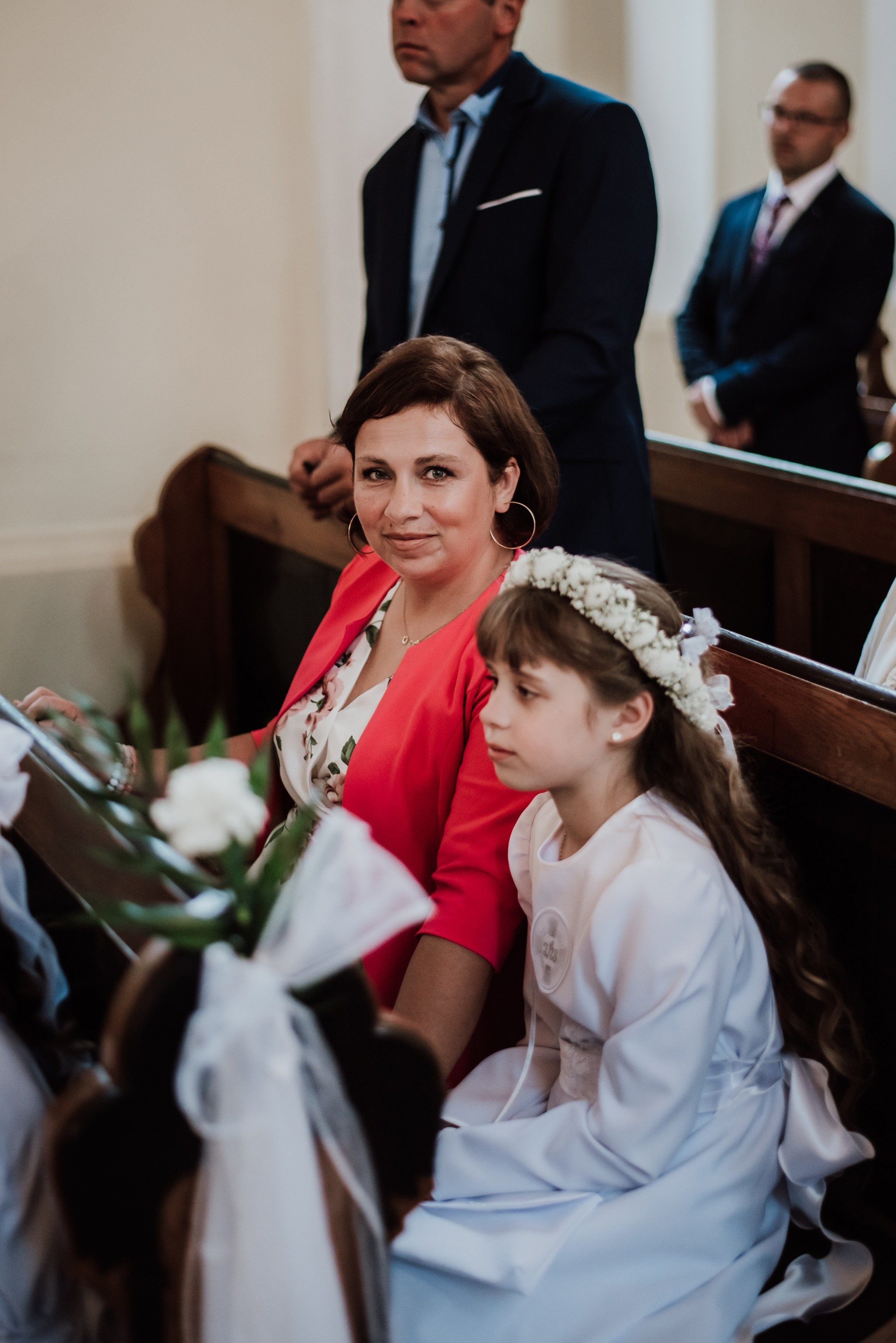 I Komunia Św. Zuzi. Dominika Strachacka Fotografia | Fotograf ślubny i rodzinny Opole Lubelskie Lublin