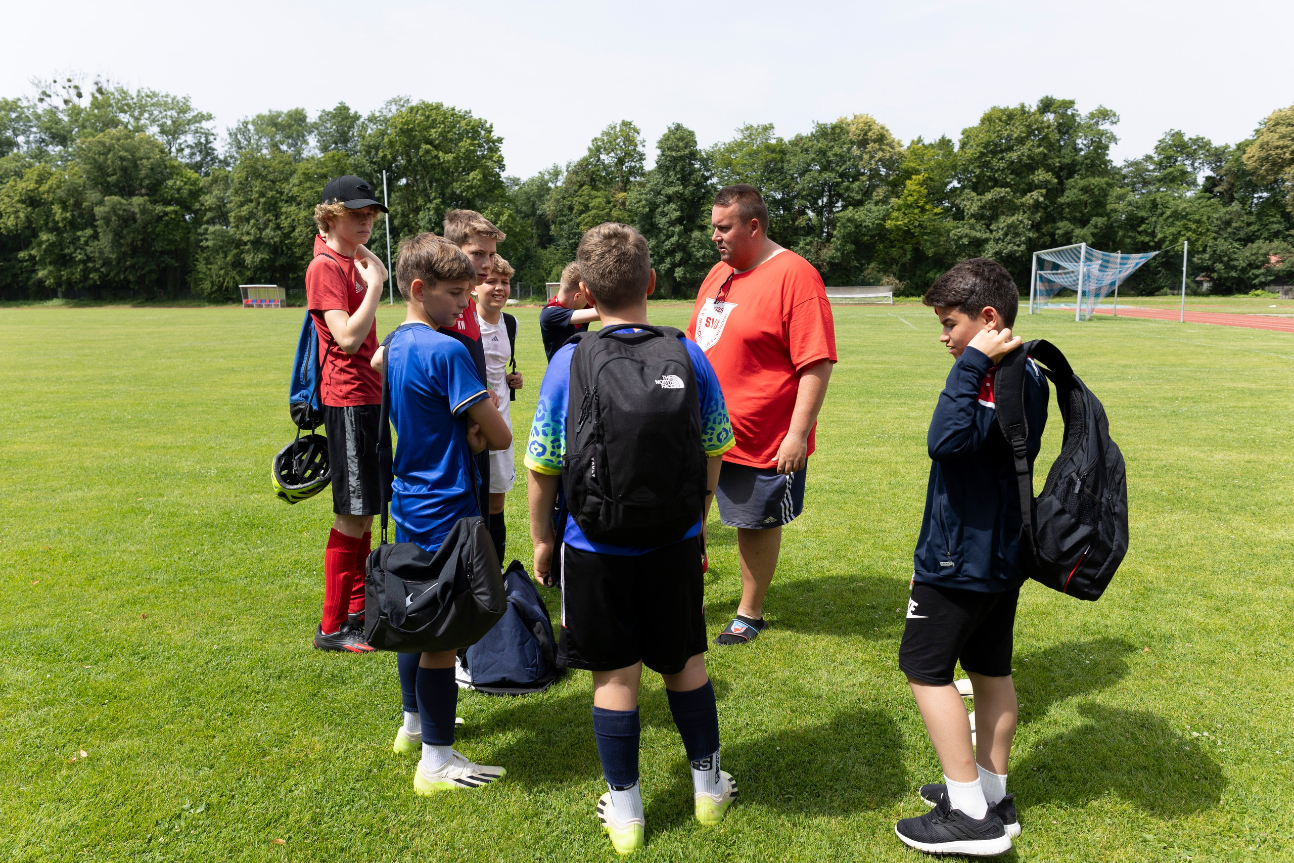 Fußball Meisterschaft. Photographer in Munich