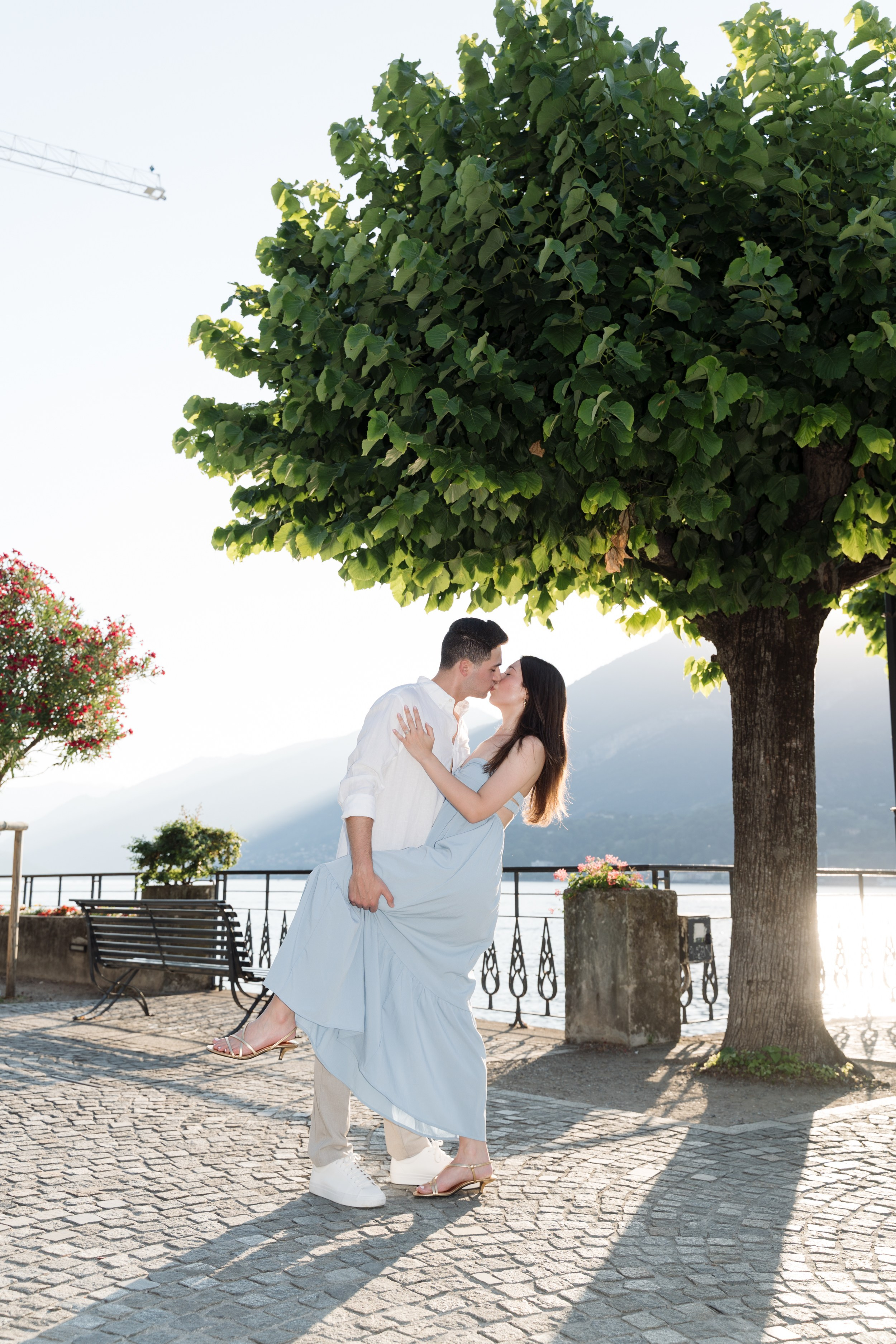 Bellagio Secret Proposal. Lake Como Proposal Photographer | Surprise Proposals & Engagements