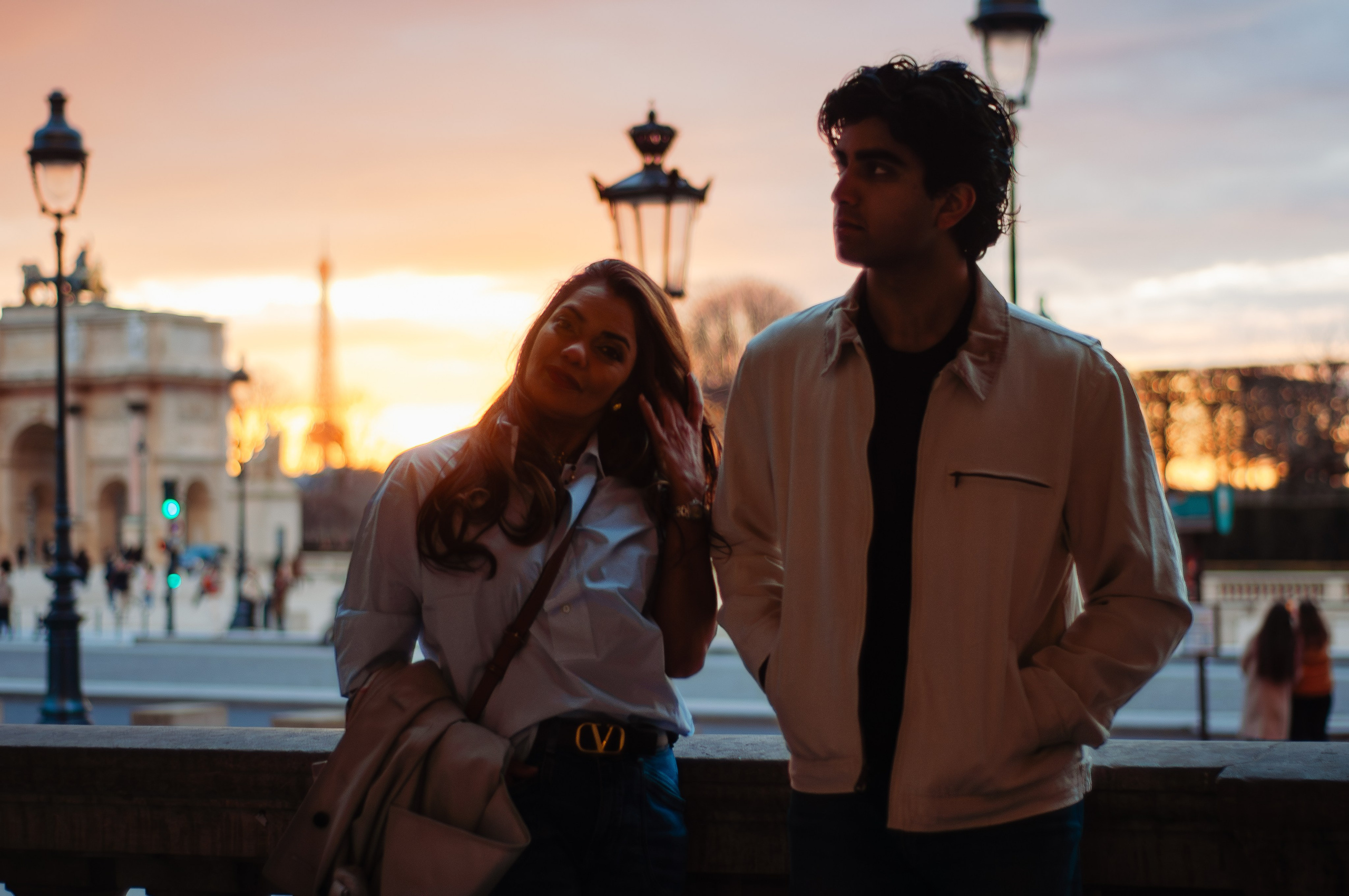 Фотосессия у Лувра. Фотограф в Париже Полина Осипова