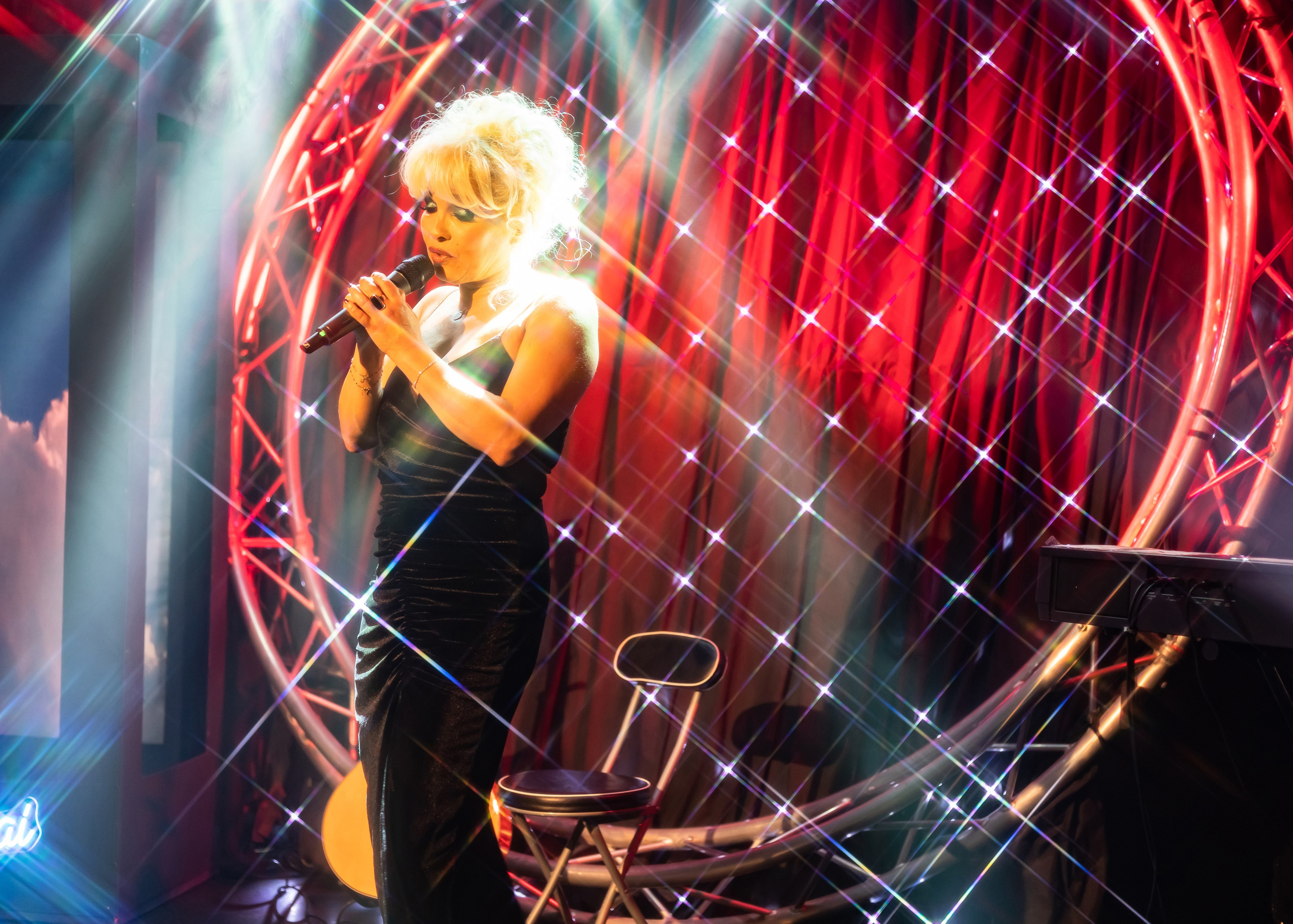 Иза Феррер. Съёмка концерта