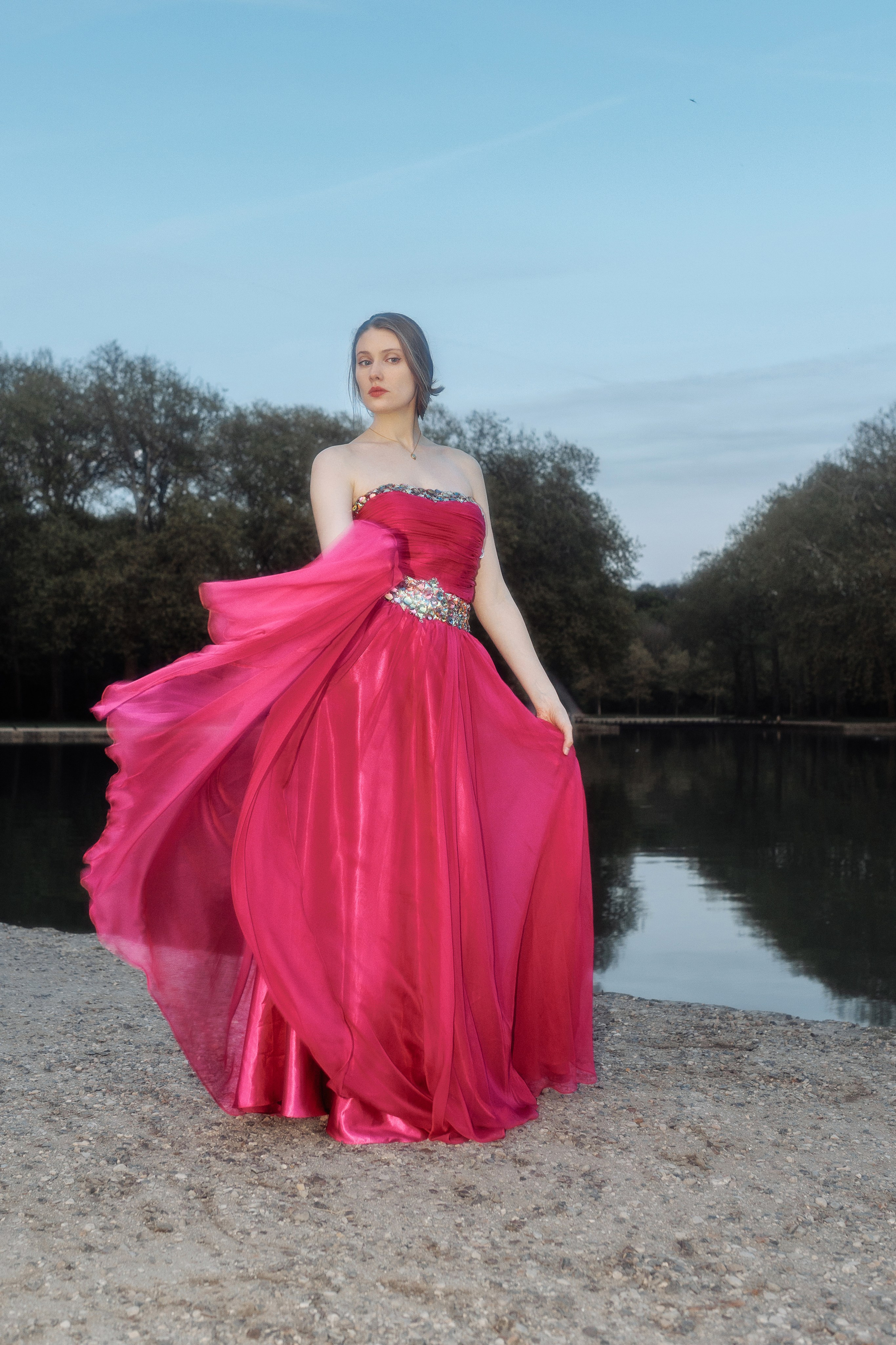 Анастасия. Съемка в цветении