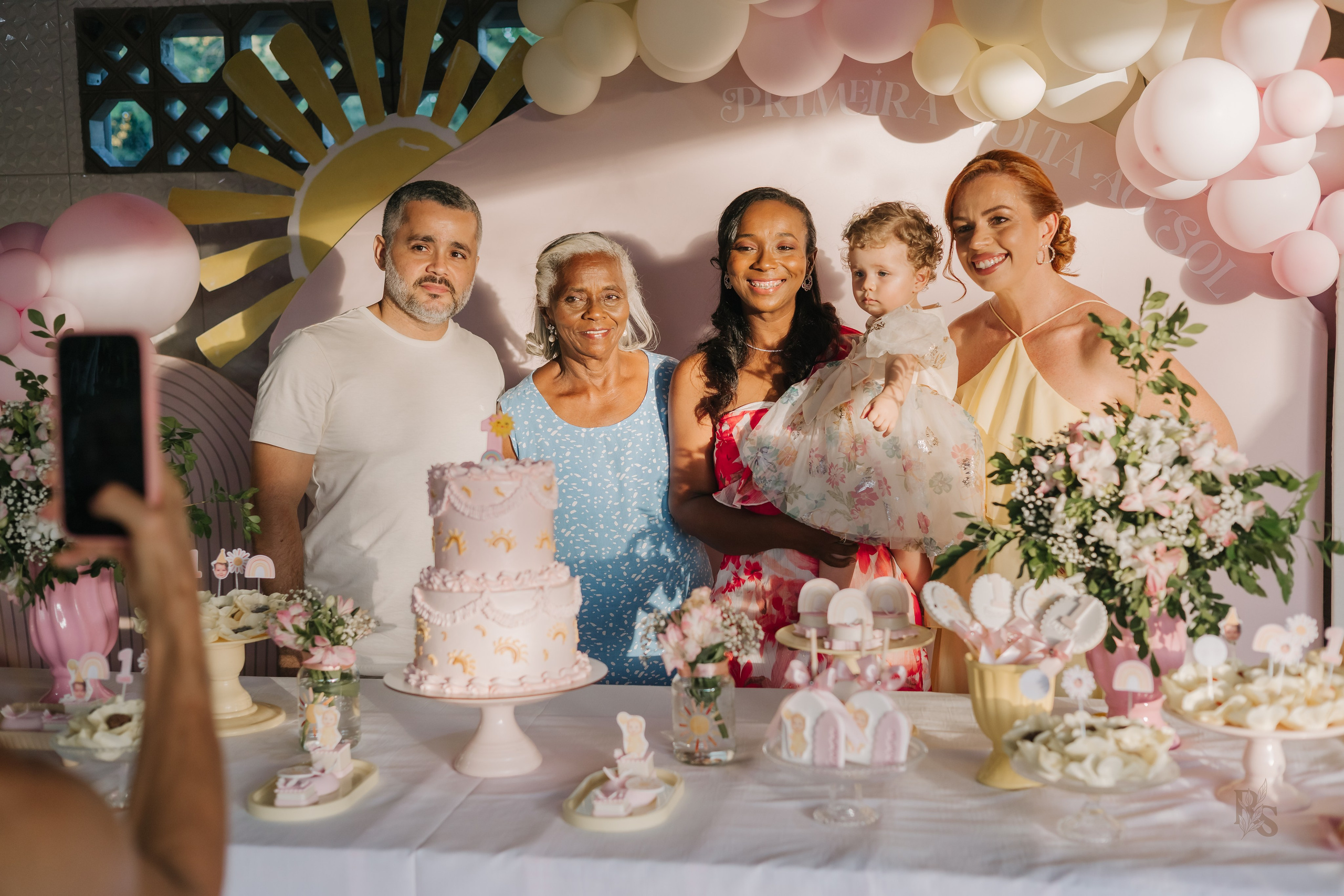 Aurora — 1 ano. Fotógrafo Richard Silvestre — Casamentos na Bahia