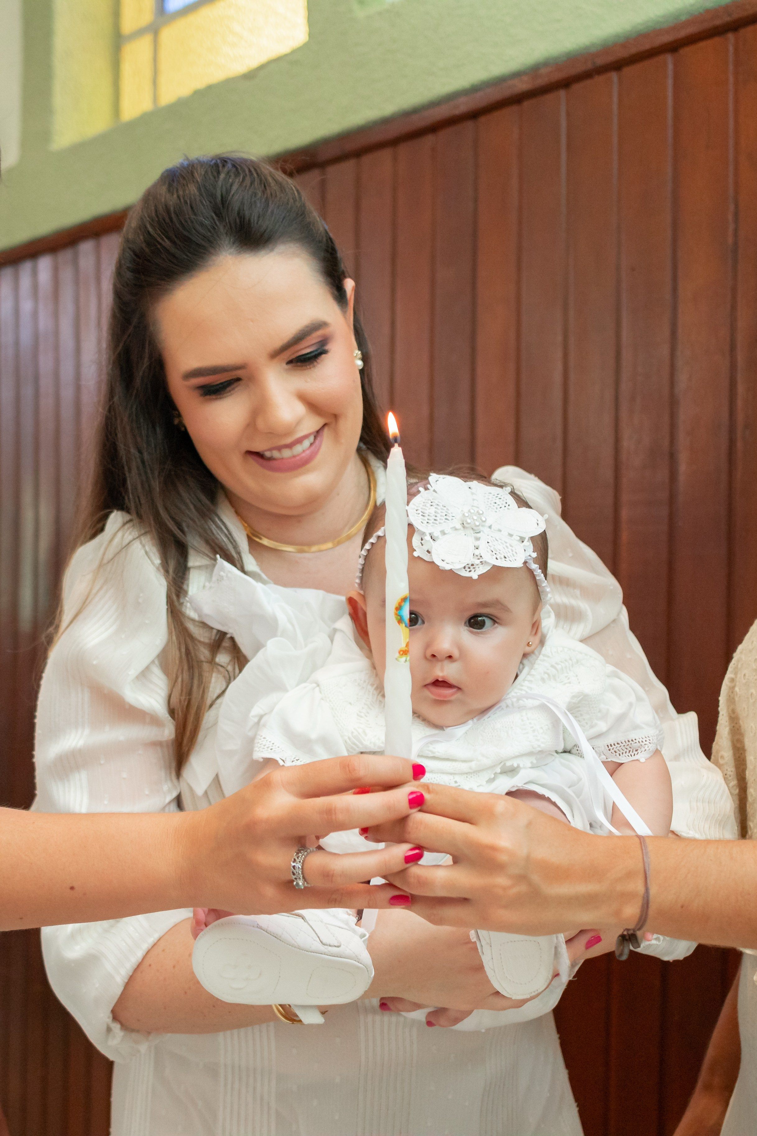 Luísa — Batizado. Principal