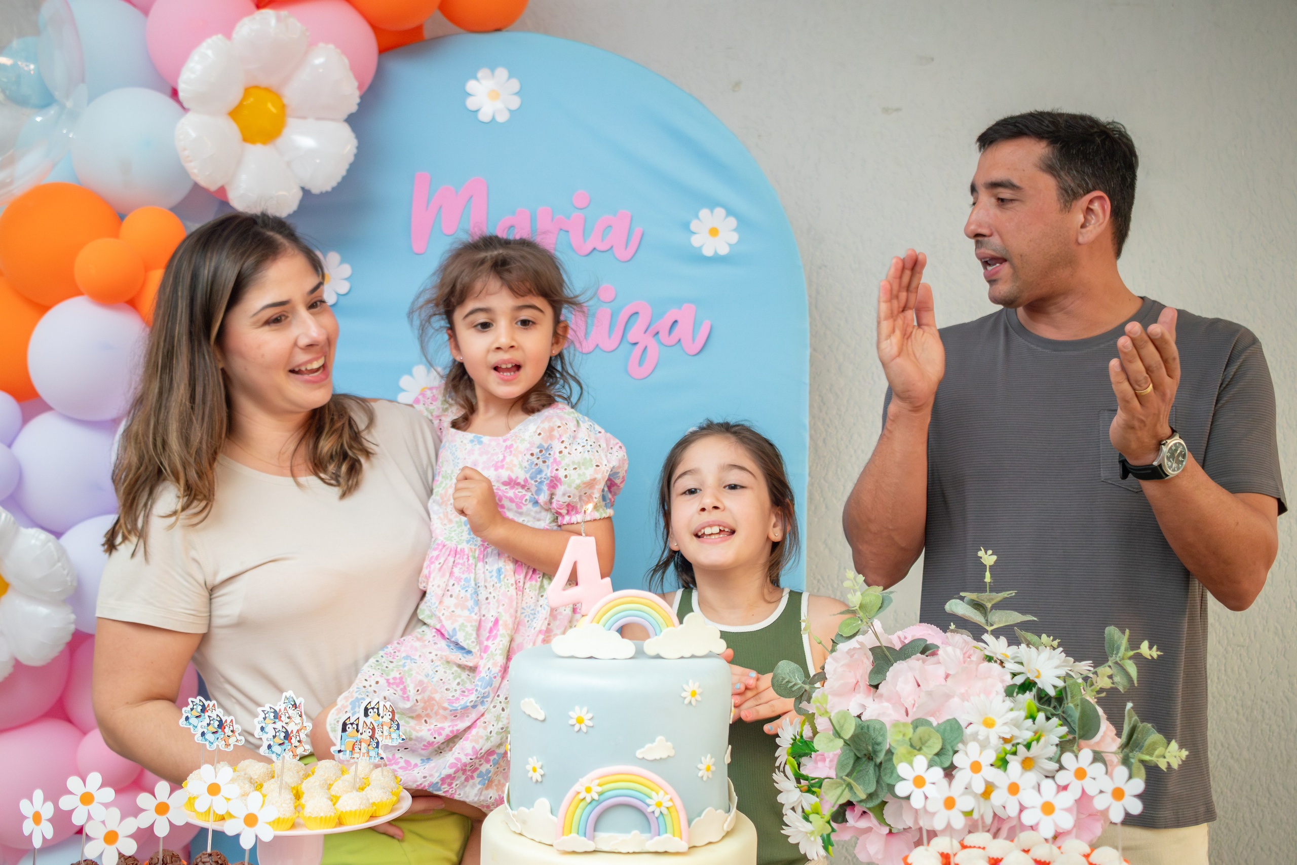 Maria Luiza — Aniversário 4 anos. Principal