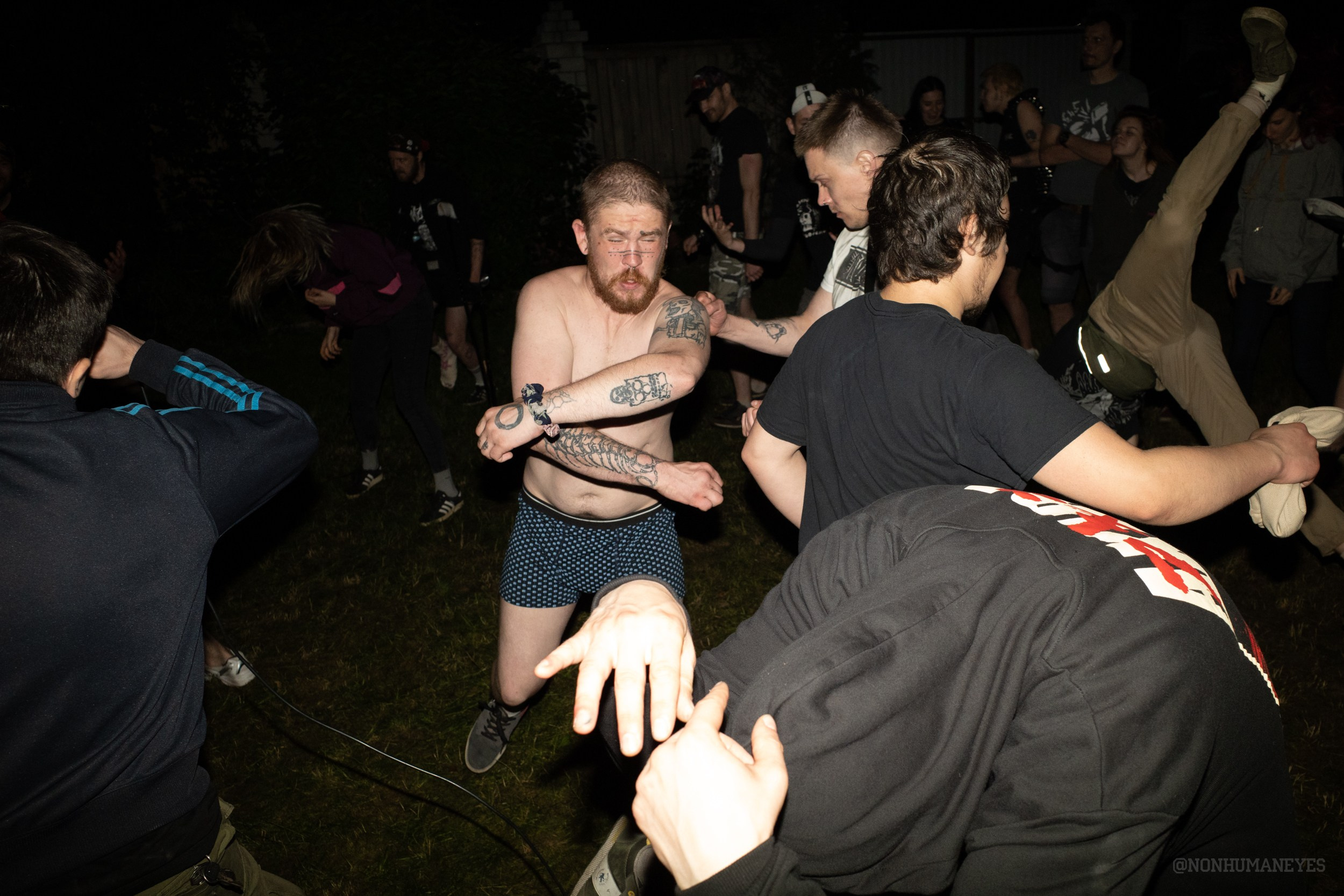 Power violence secret COVID gig @ 2020