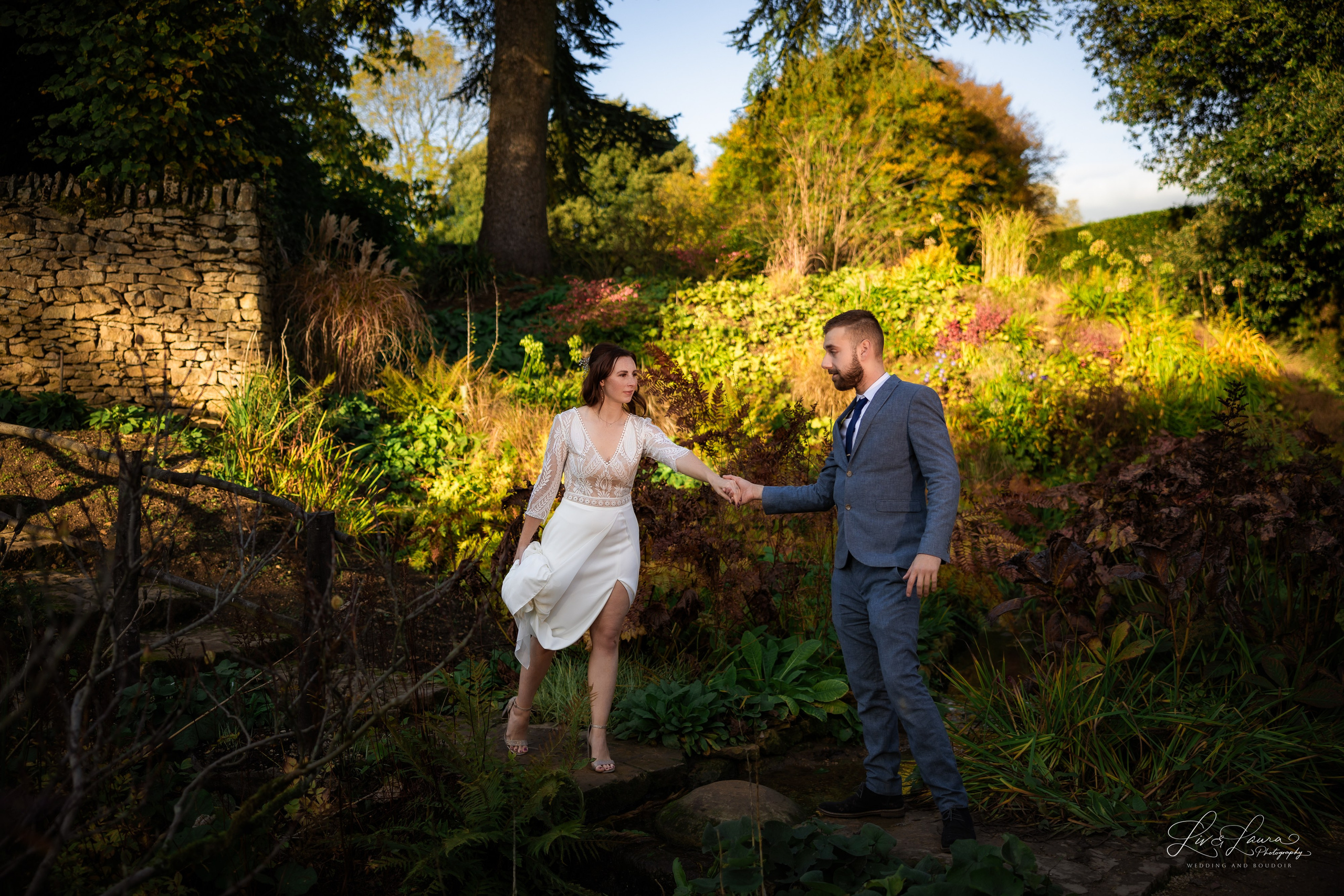 Amy and Dom. Wedding and boudoir photography by Liv and Laura