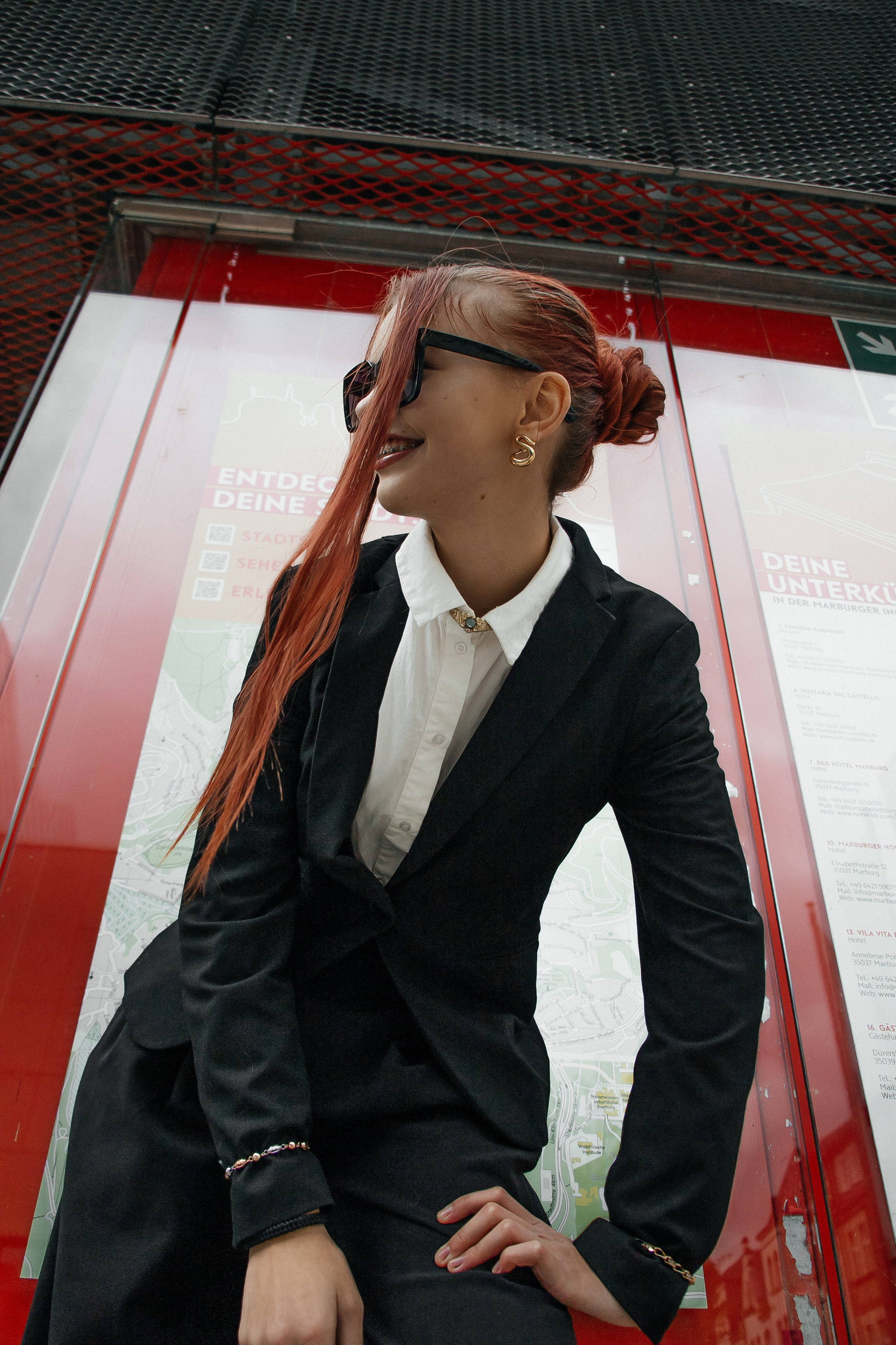 Red girl. PHOTOgrapher Germany MARBURG