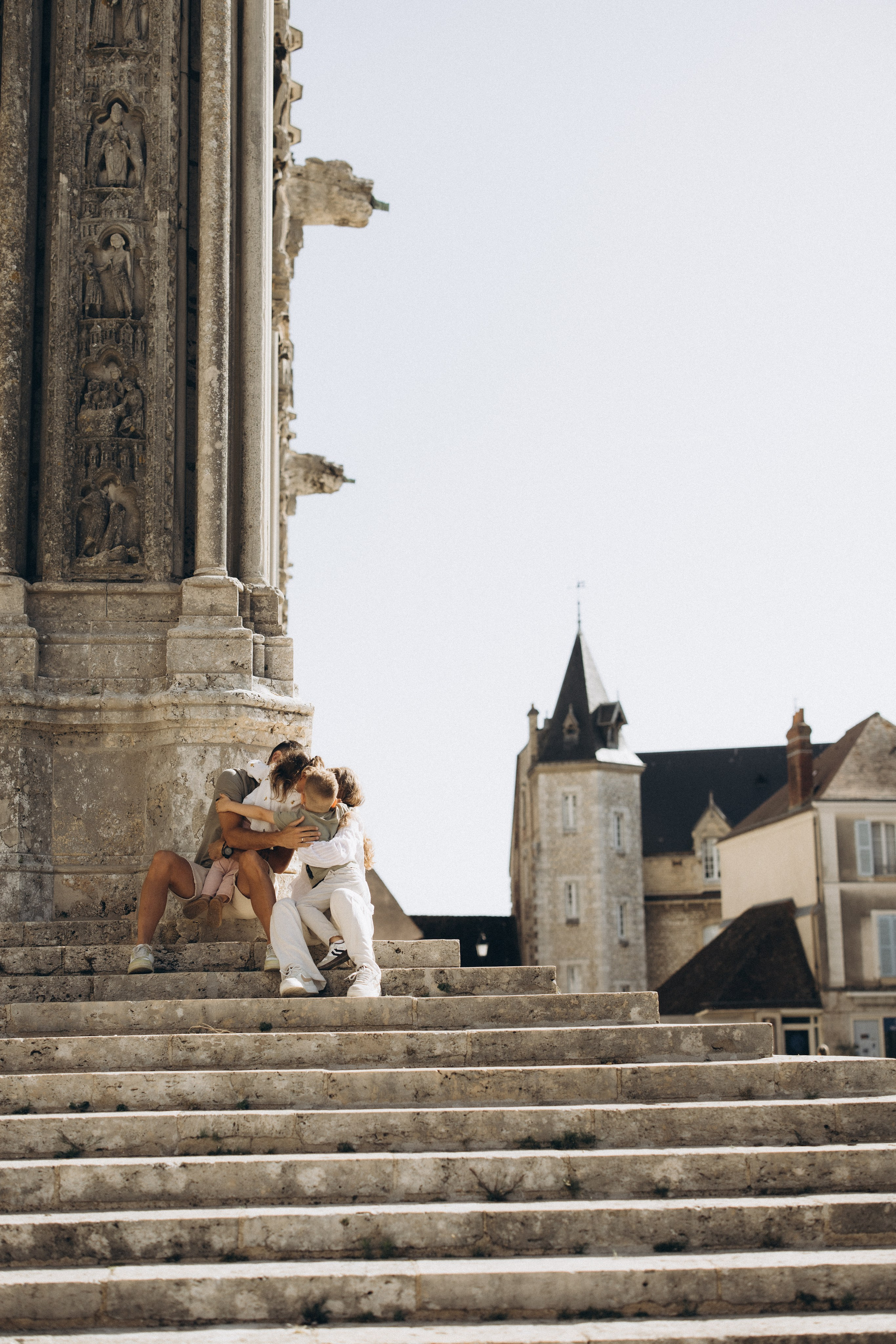 Un jour près de la Cathedral. Photographe à Chartres & Eure-et-Loir | Ekaterina Kudinova