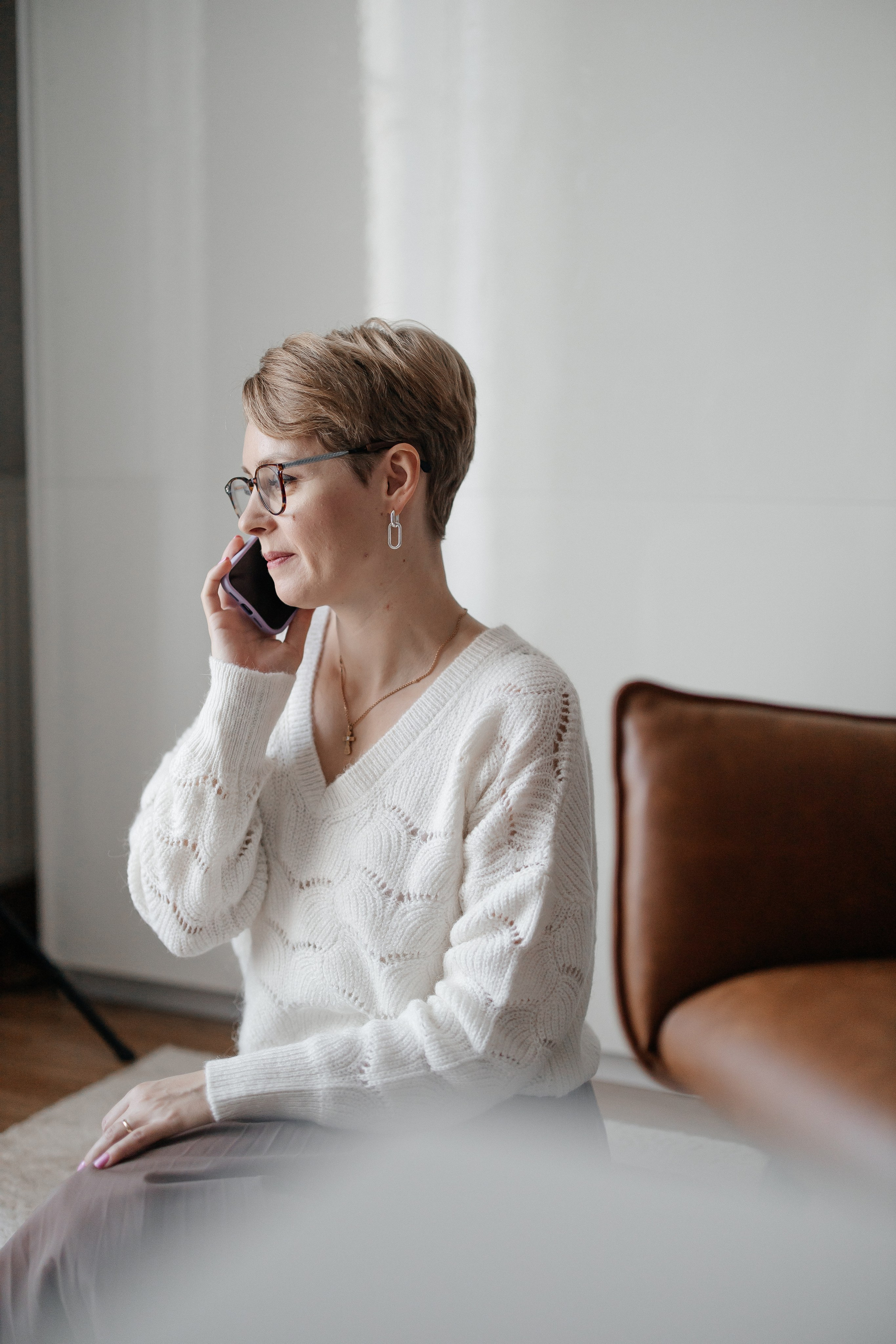 Portrait professionnel en lumière naturelle en Eure-et-Loir