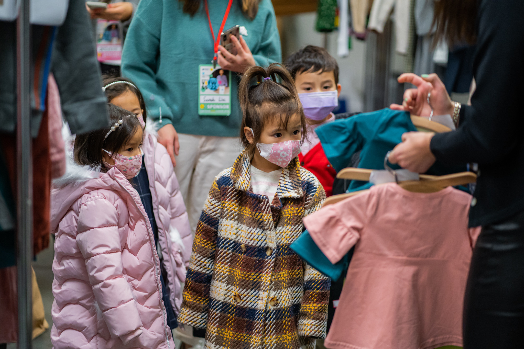 VKFW 2021 Backstage. Vancouver Kids Photographer