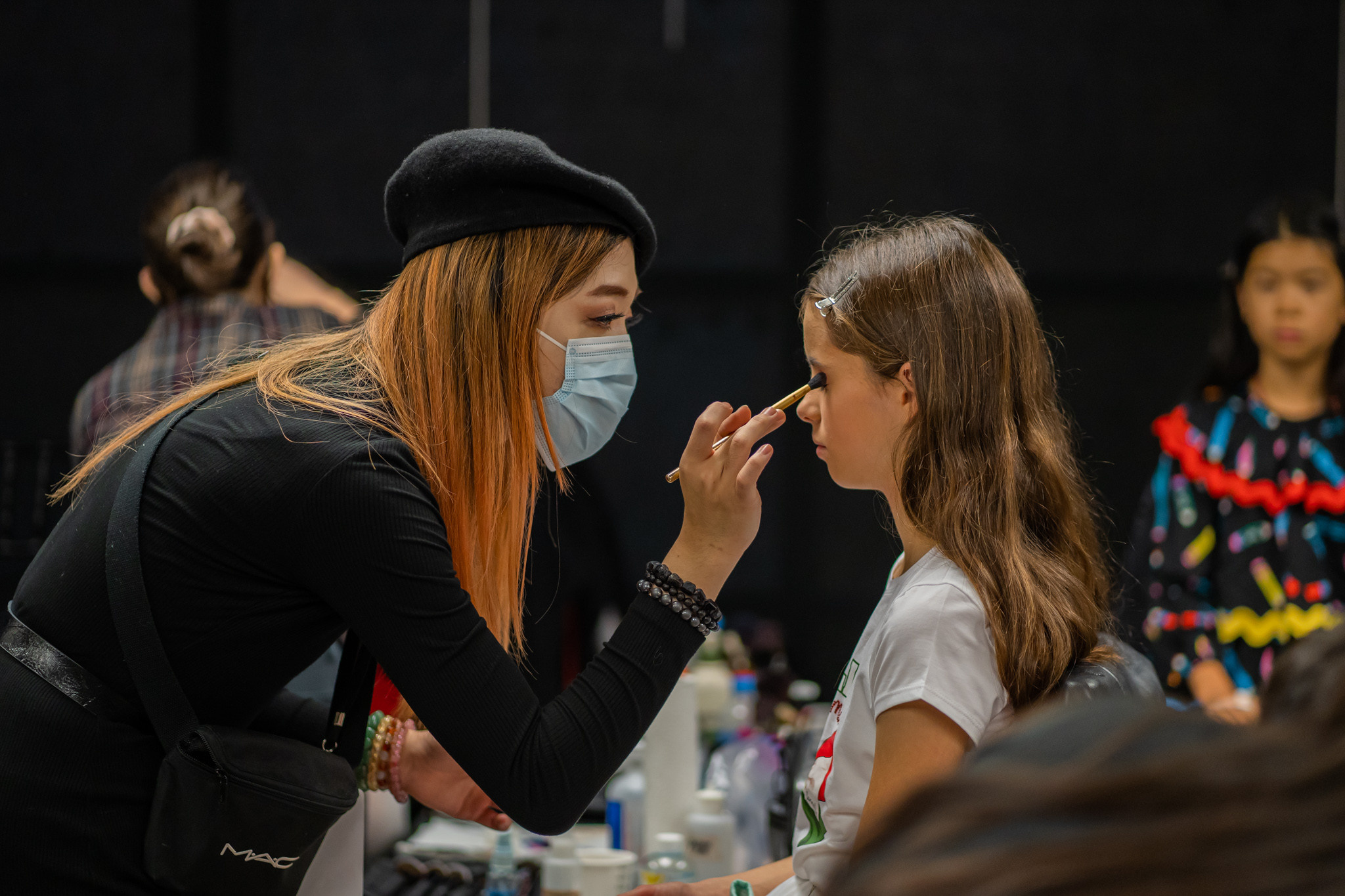 VKFW 2021 Backstage. Vancouver Kids Photographer