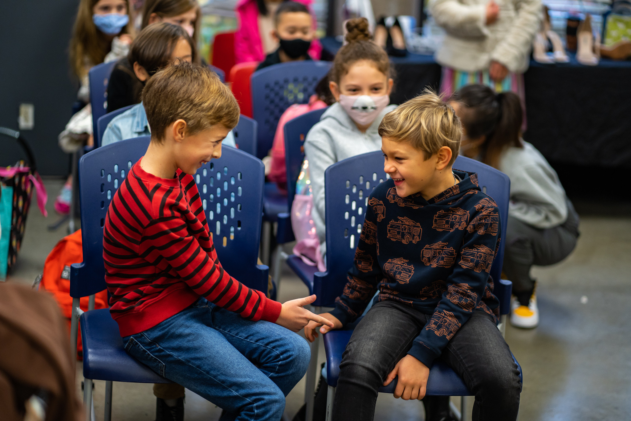 VKFW 2021 Backstage. Vancouver Kids Photographer
