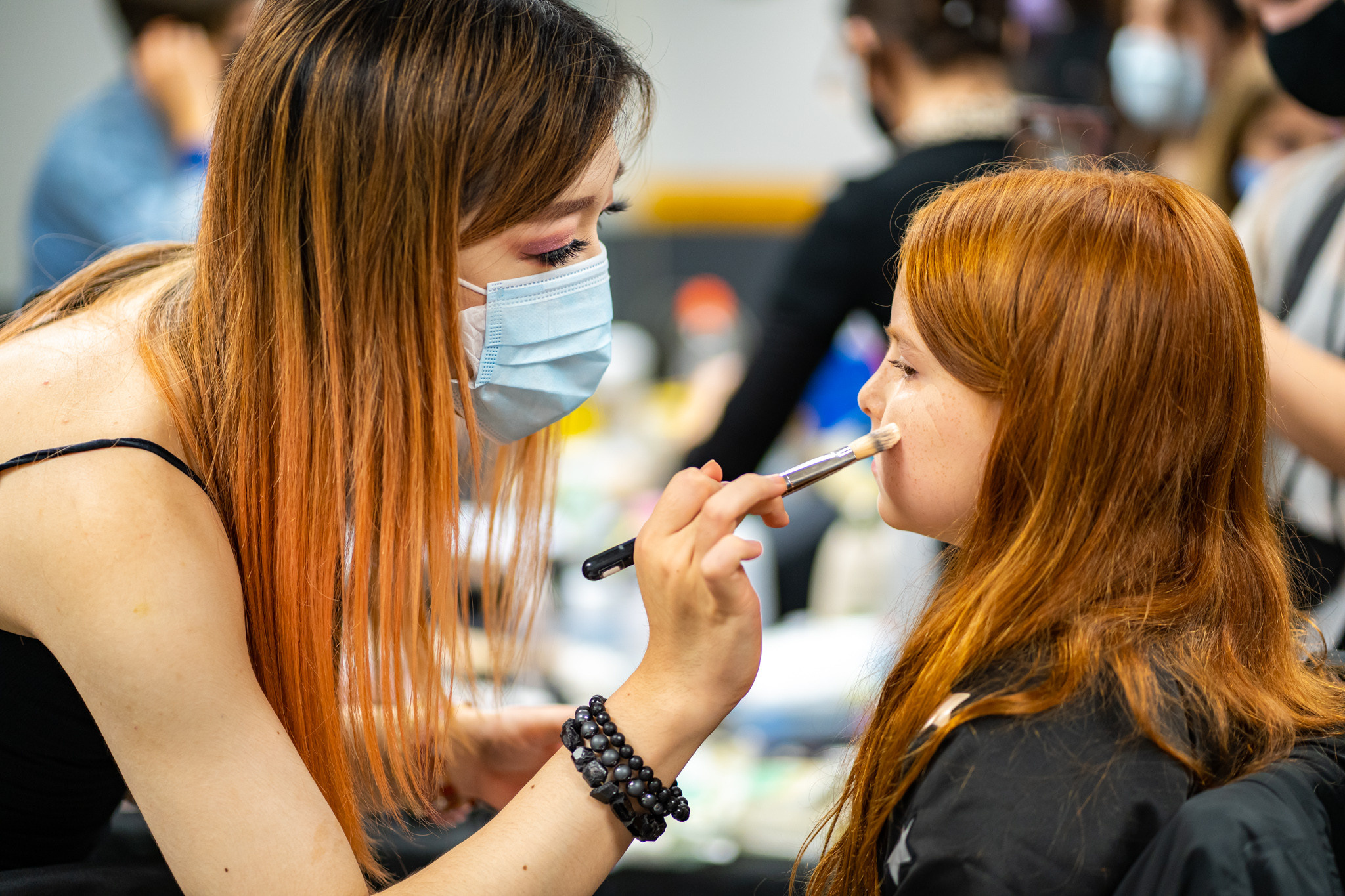 VKFW 2021 Backstage. Vancouver Kids Photographer