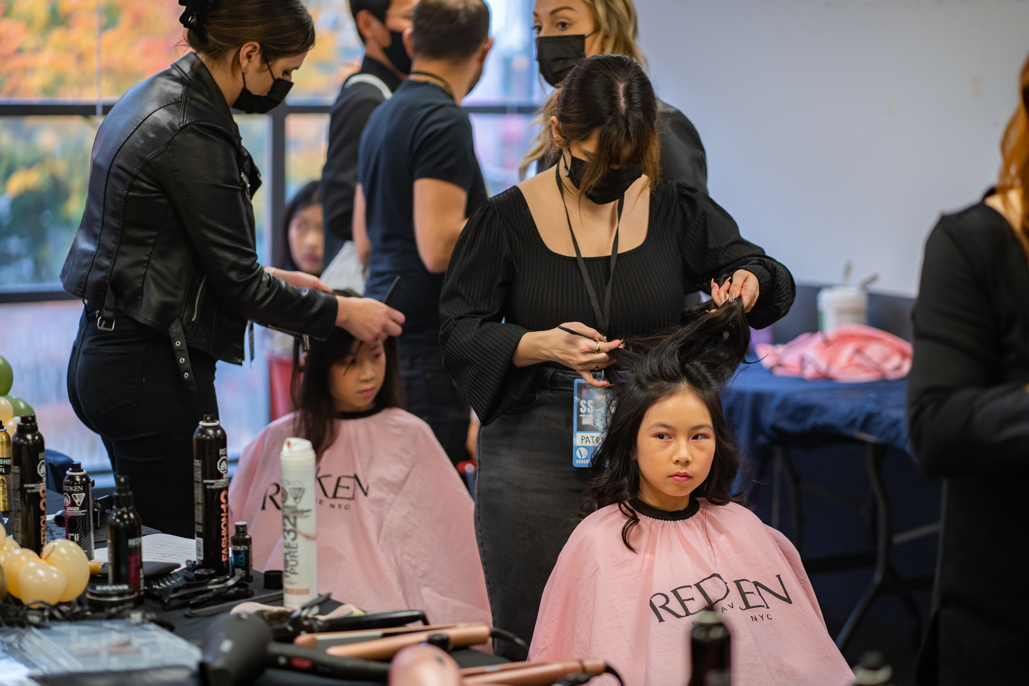 VKFW 2021 Backstage. Vancouver Kids Photographer