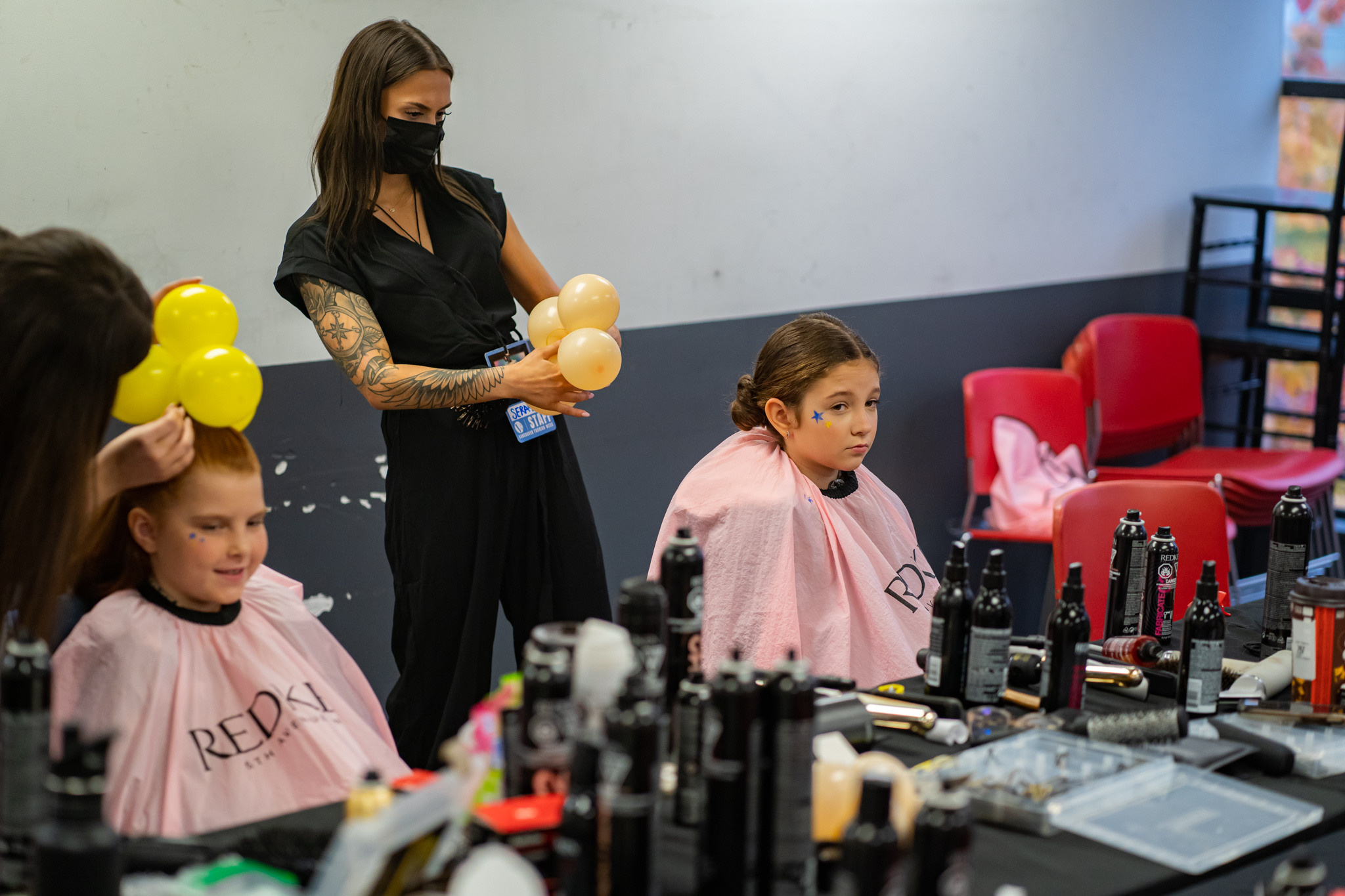 VKFW 2021 Backstage. Vancouver Kids Photographer