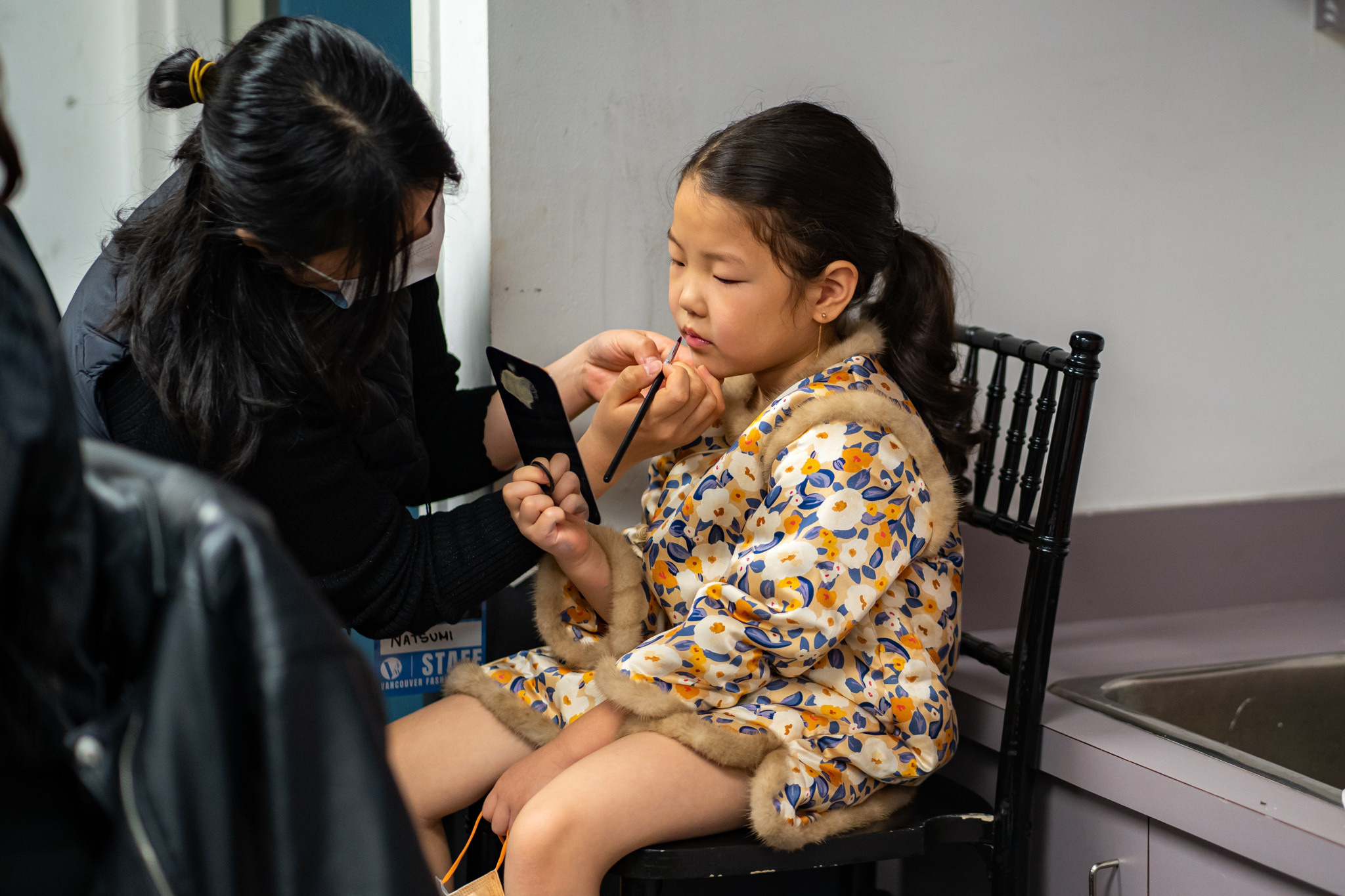 VKFW 2021 Backstage. Vancouver Kids Photographer