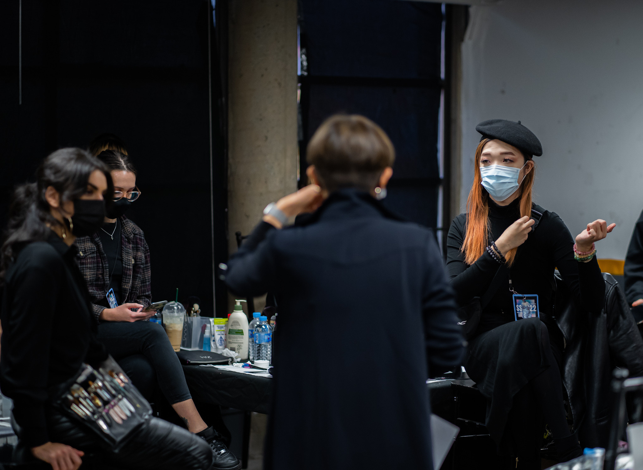 VKFW 2021 Backstage. Vancouver Kids Photographer