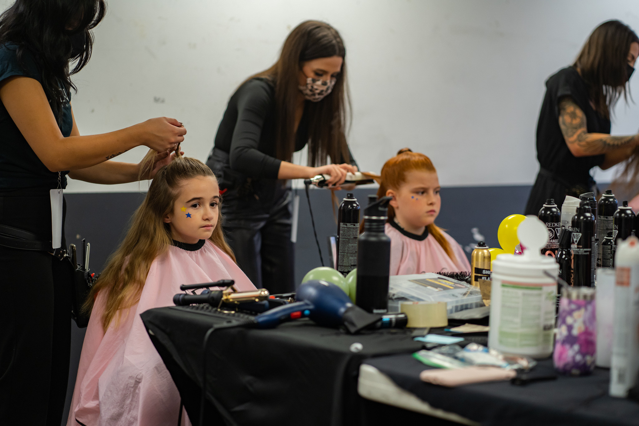 VKFW 2021 Backstage. Vancouver Kids Photographer