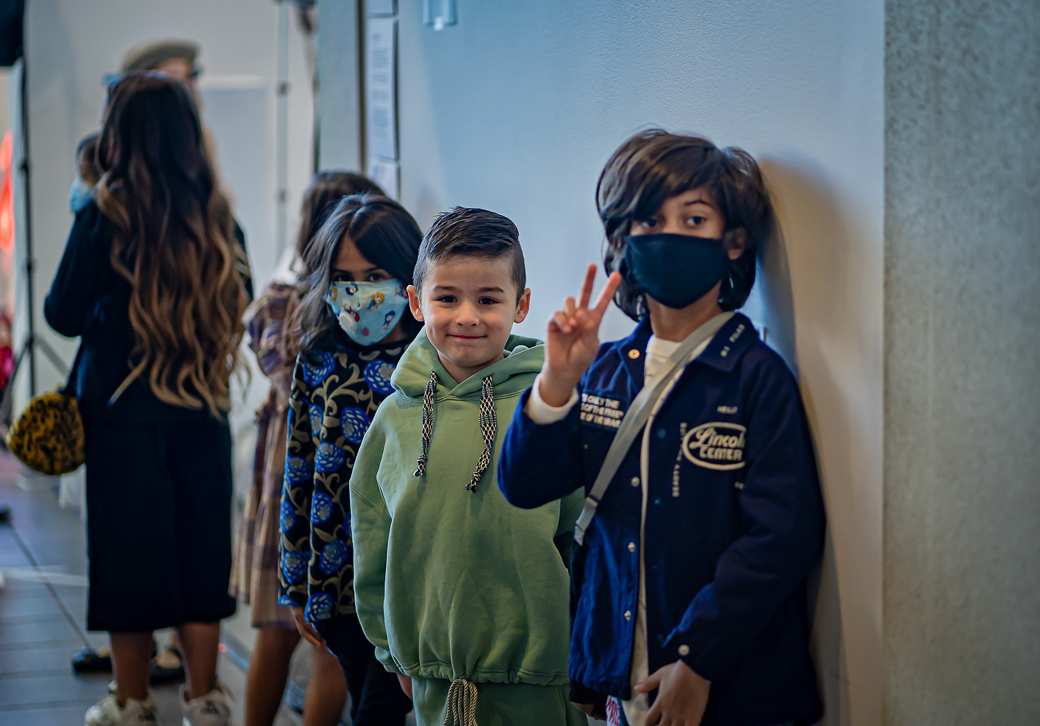 VKFW 2020 Backstage. Vancouver Kids Photographer