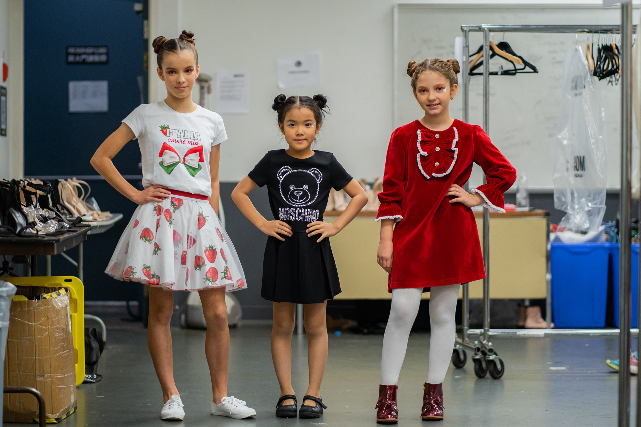 VKFW 2021 Backstage. Vancouver Kids Photographer