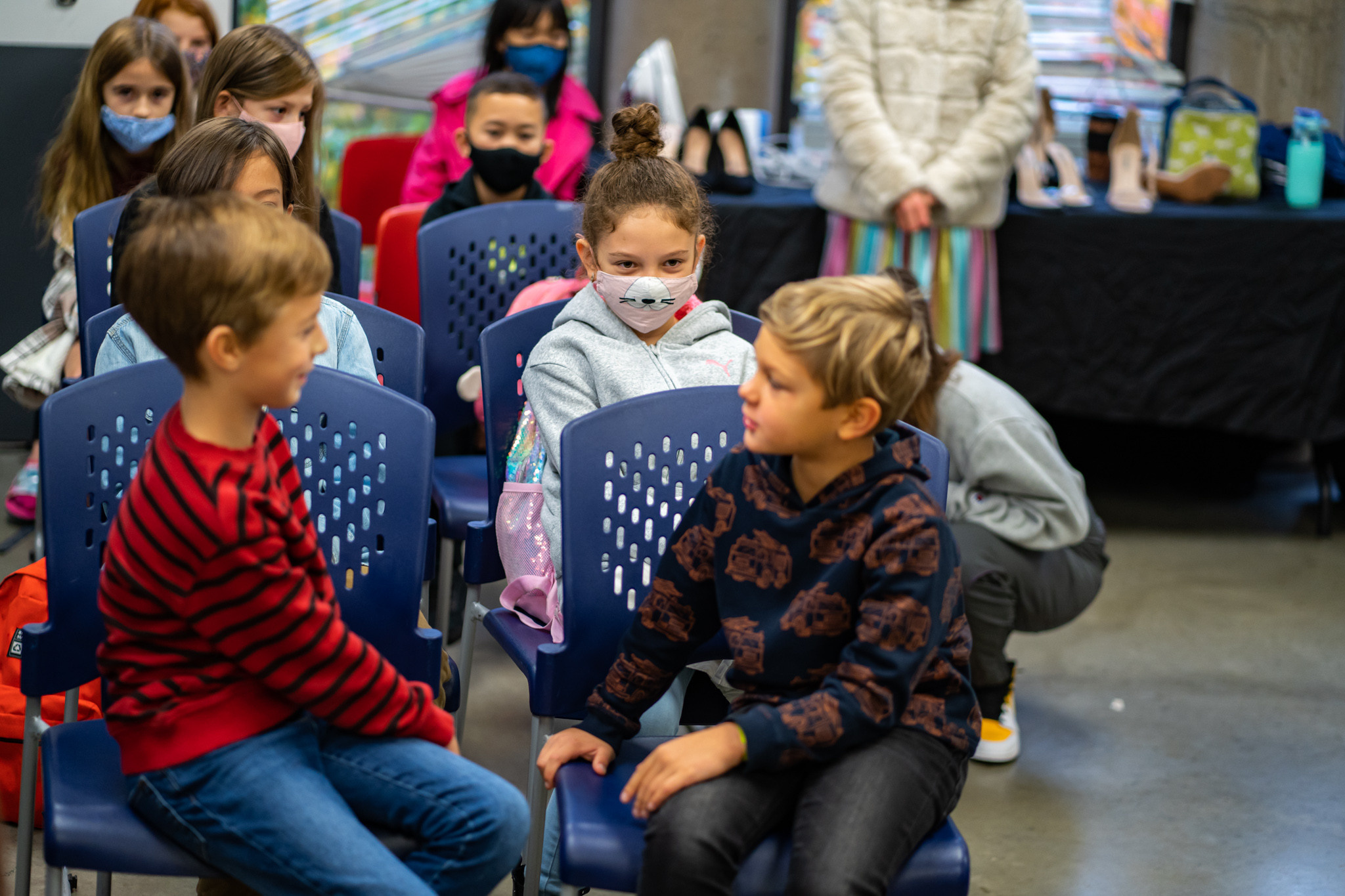 VKFW 2021 Backstage. Vancouver Kids Photographer
