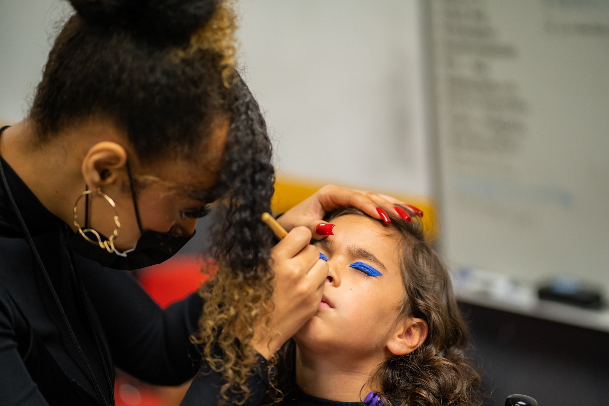 VKFW 2021 Backstage. Vancouver Kids Photographer