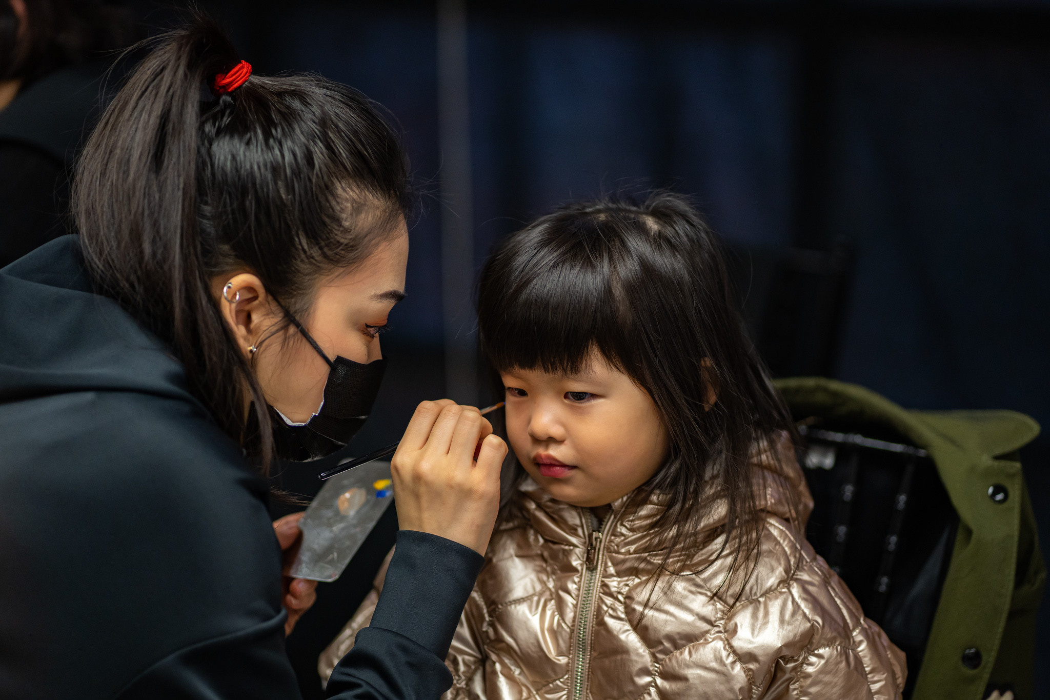 VKFW 2021 Backstage. Vancouver Kids Photographer