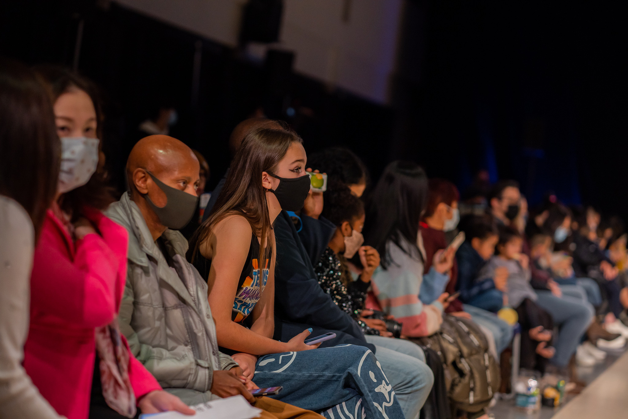 VKFW 2021 Backstage. Vancouver Kids Photographer