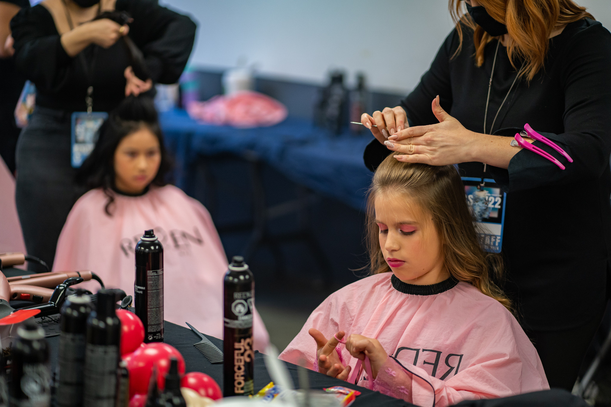 VKFW 2021 Backstage. Vancouver Kids Photographer