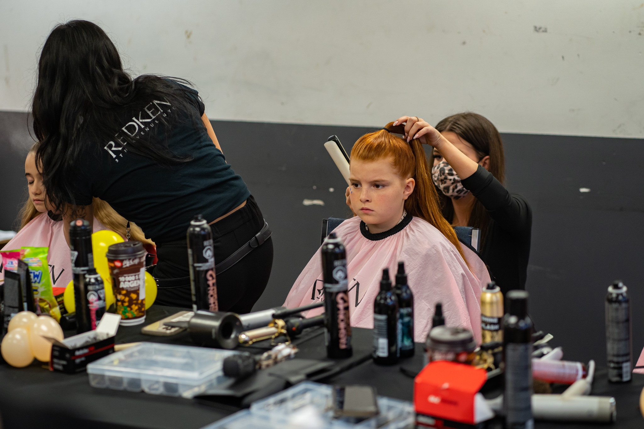 VKFW 2021 Backstage. Vancouver Kids Photographer