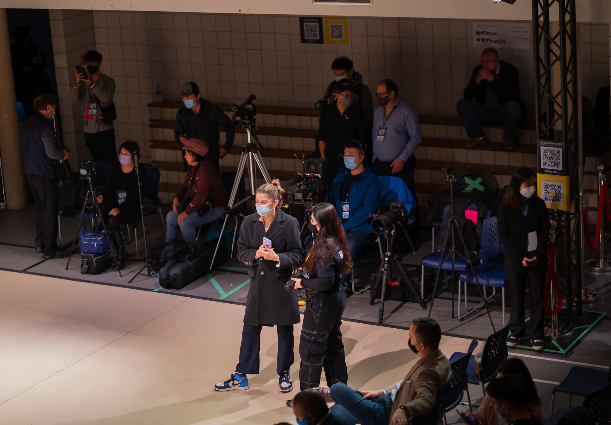 VKFW 2021 Backstage. Vancouver Kids Photographer