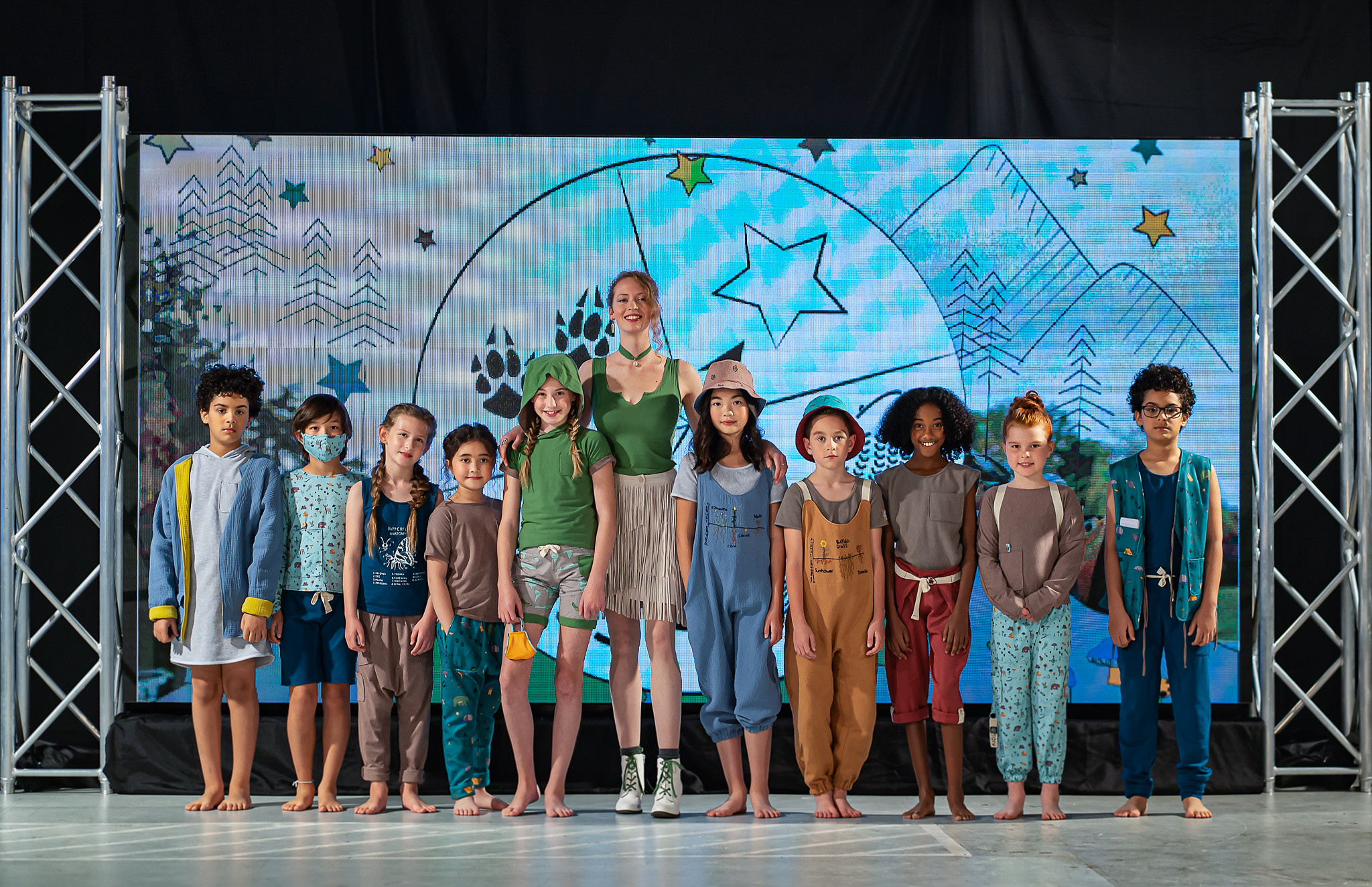 VKFW2020 runway. Vancouver Kids Photographer