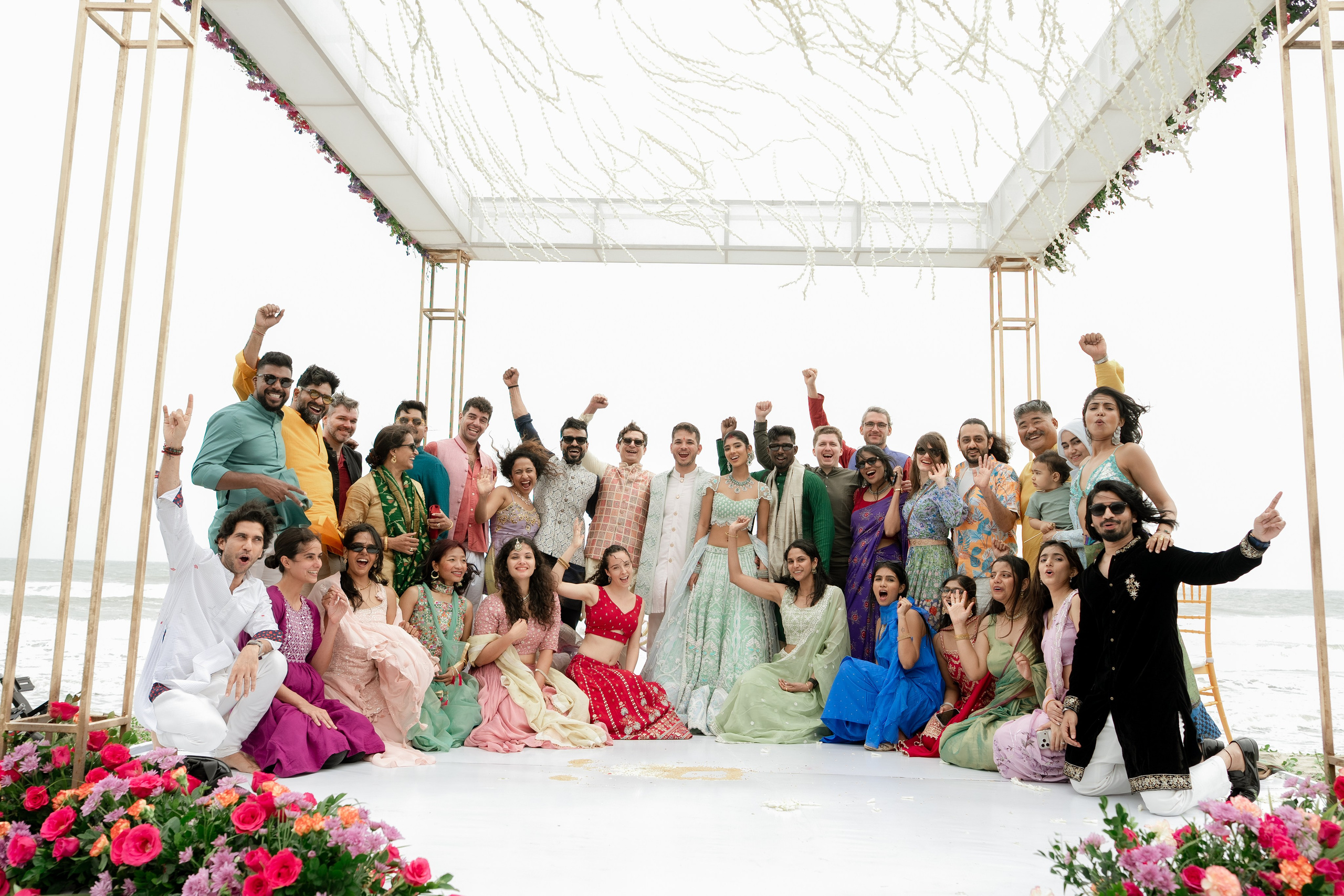 Beach Shaadi! Ft. Aishwarya & Milan. Fine art Wedding Photographers in India & Canada