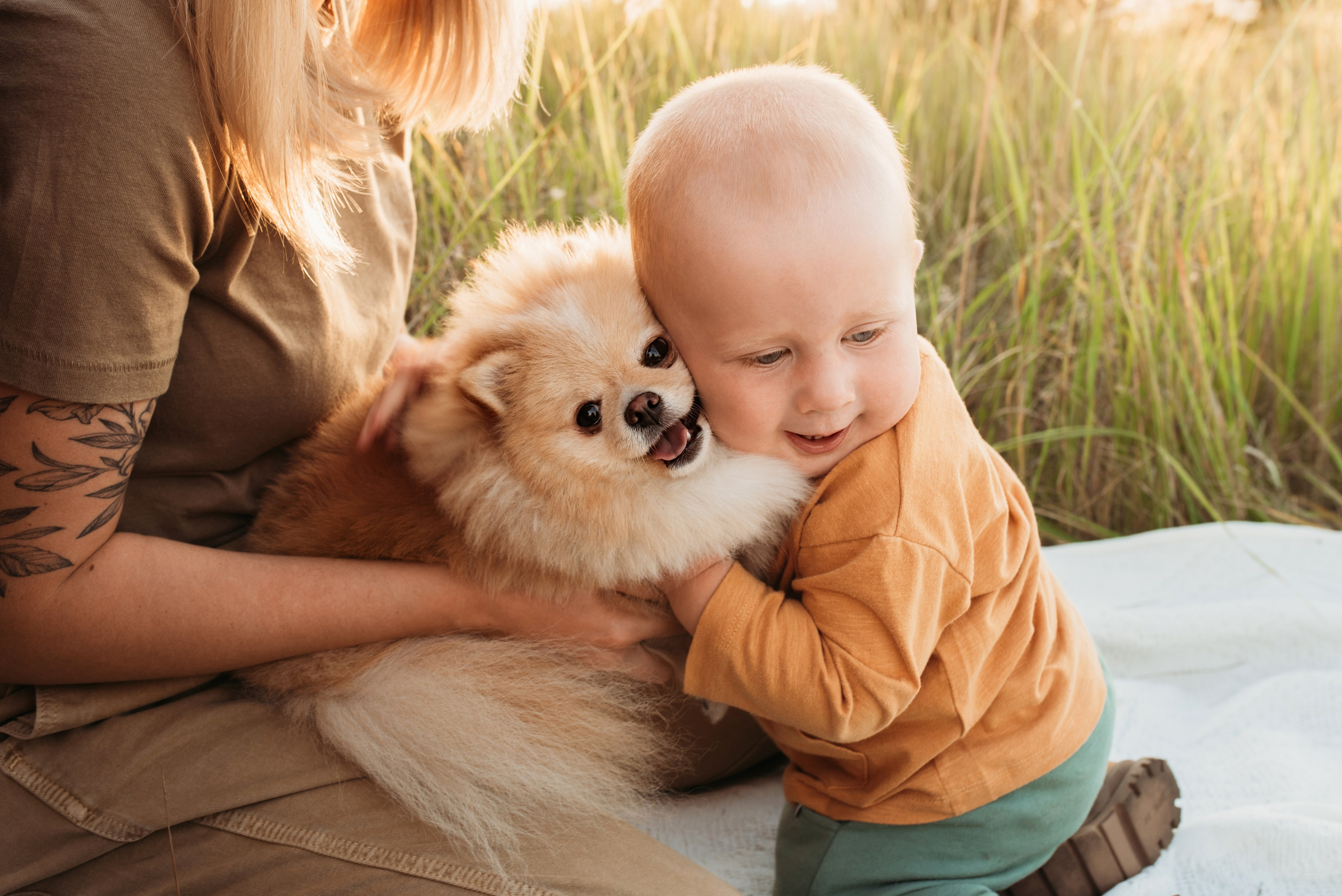 Marina & Artem & Timur. Familien- und Hochzeitsfotografin. Ich arbeite in Koblenz und Rheinlan