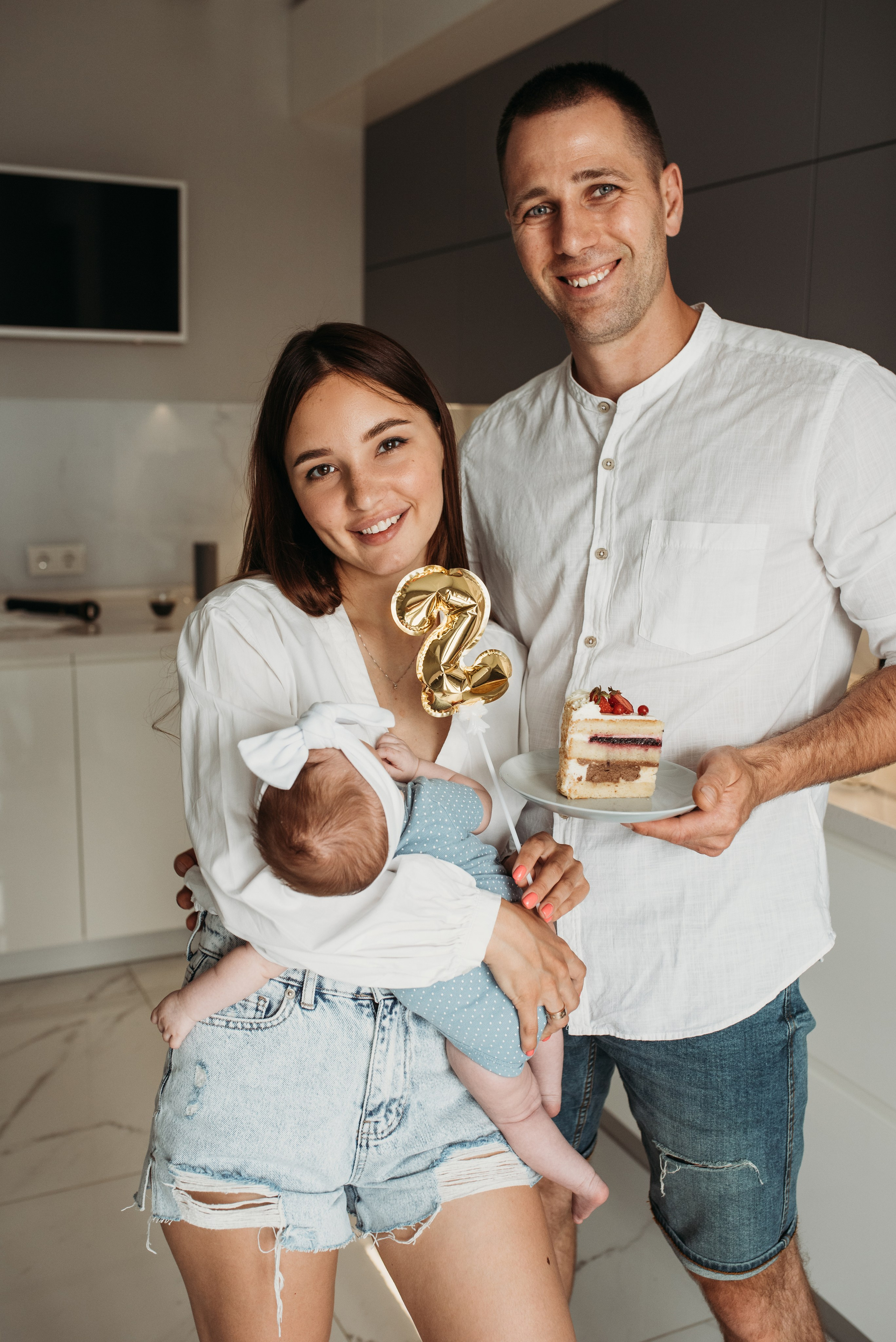 Karina & Arsen & Jesja. Familien- und Hochzeitsfotografin. Ich arbeite in Koblenz und Rheinlan