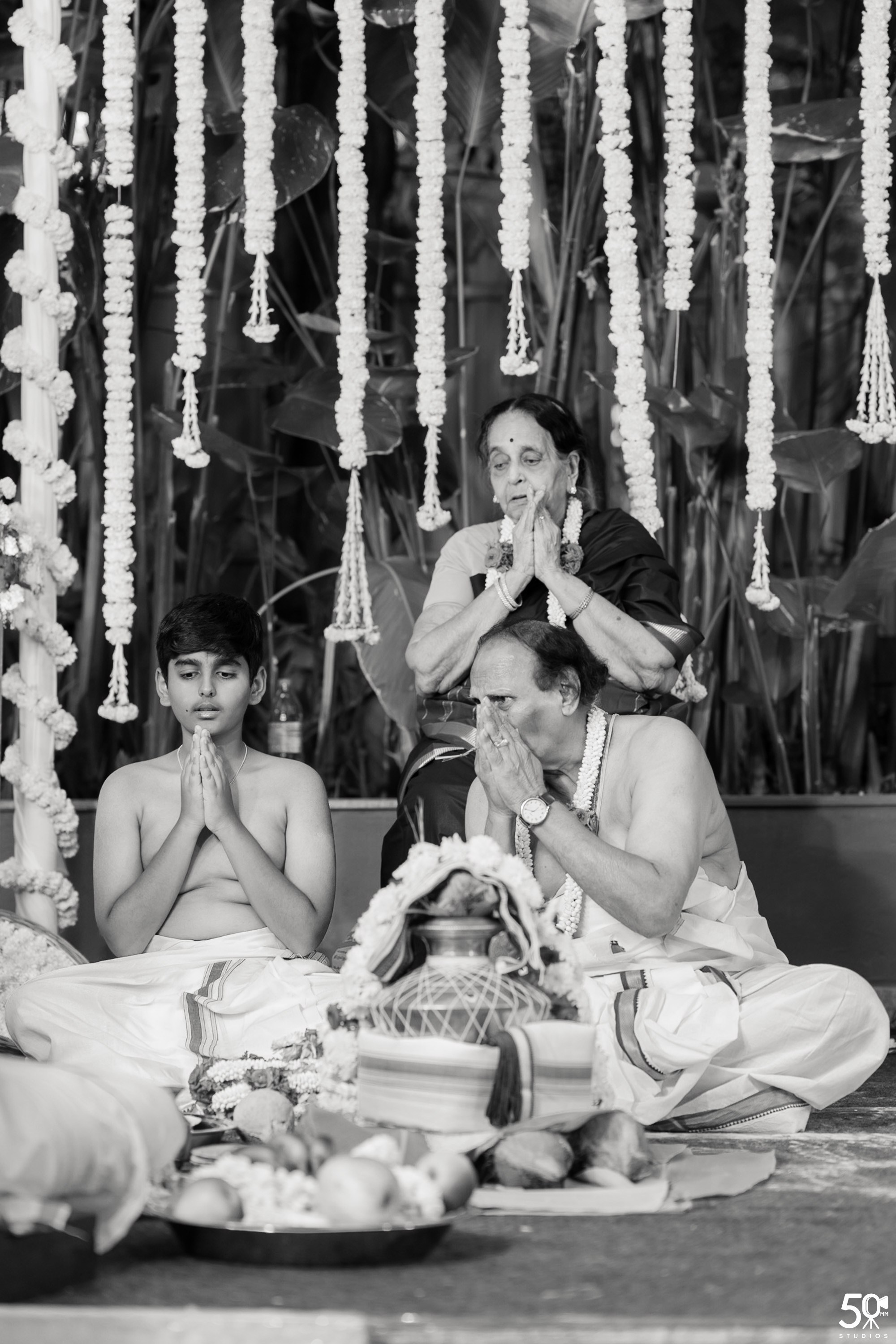 SANJAY AND SAKETH UPANAYANA. 50mm STUDIOS