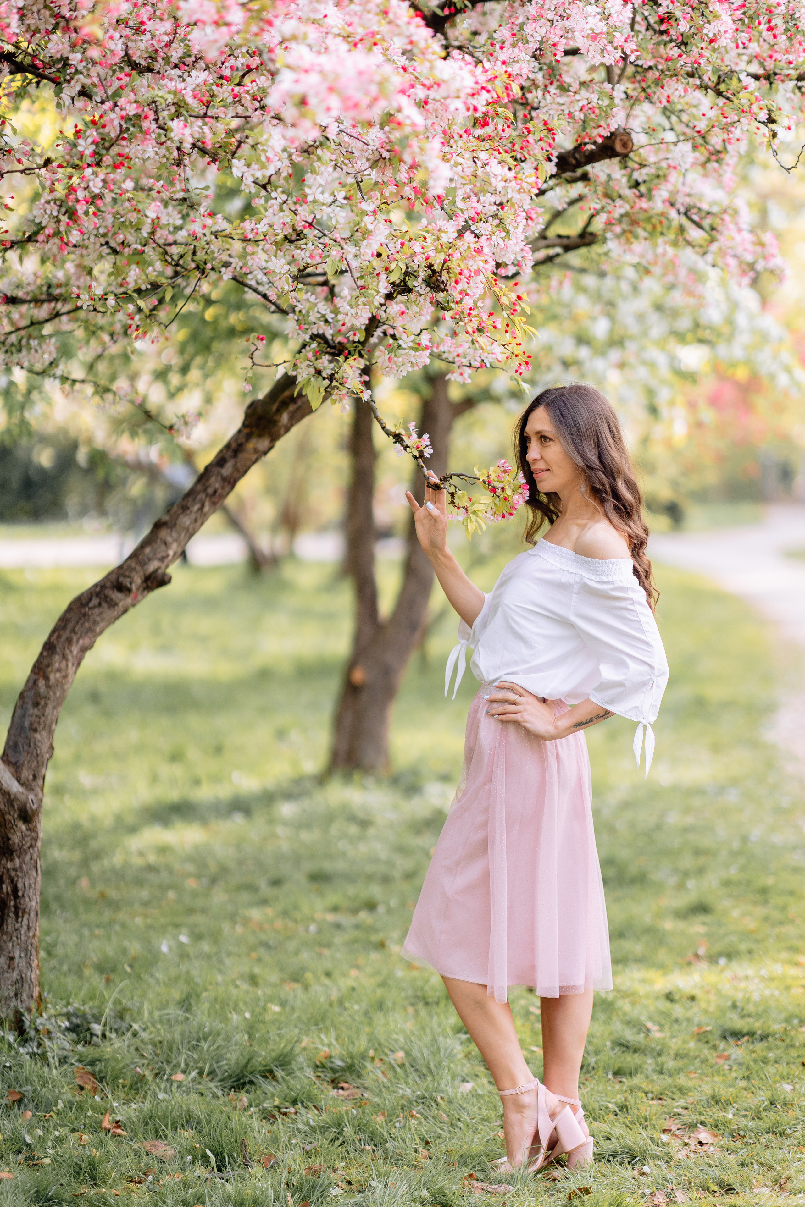 Olga. Family photograph in Munich Anastasia Vorobtsova