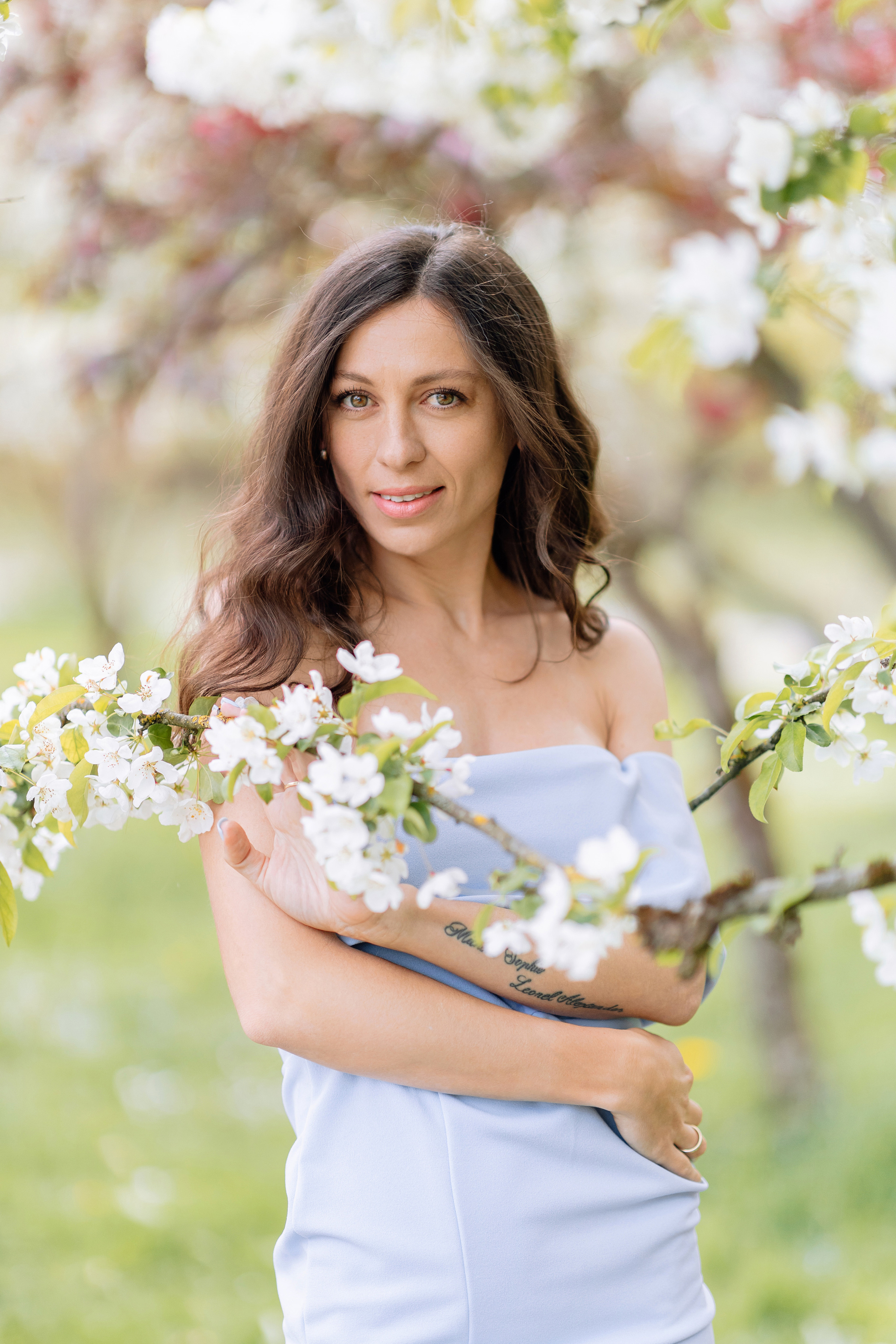 Olga. Family photograph in Munich Anastasia Vorobtsova