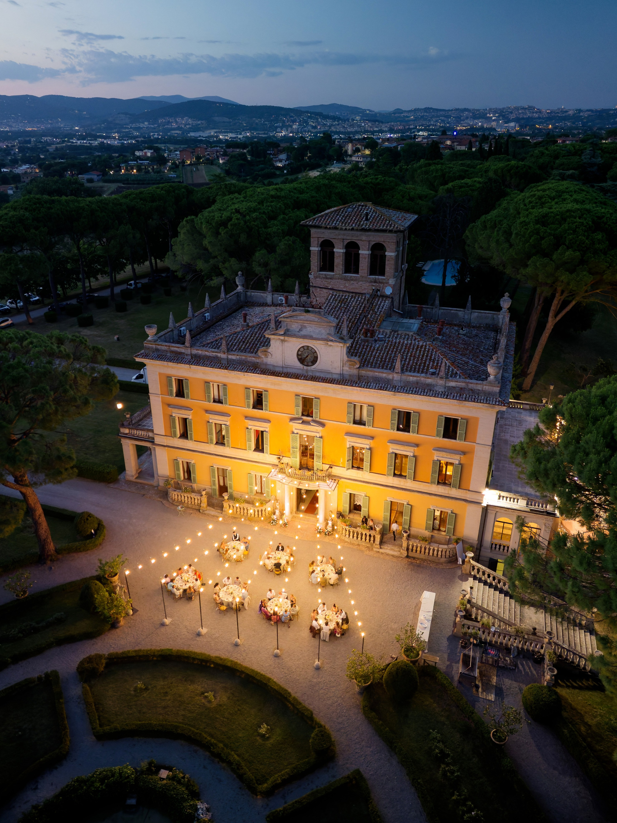 Wedding at La Torre di Pila, Umbria, Italy