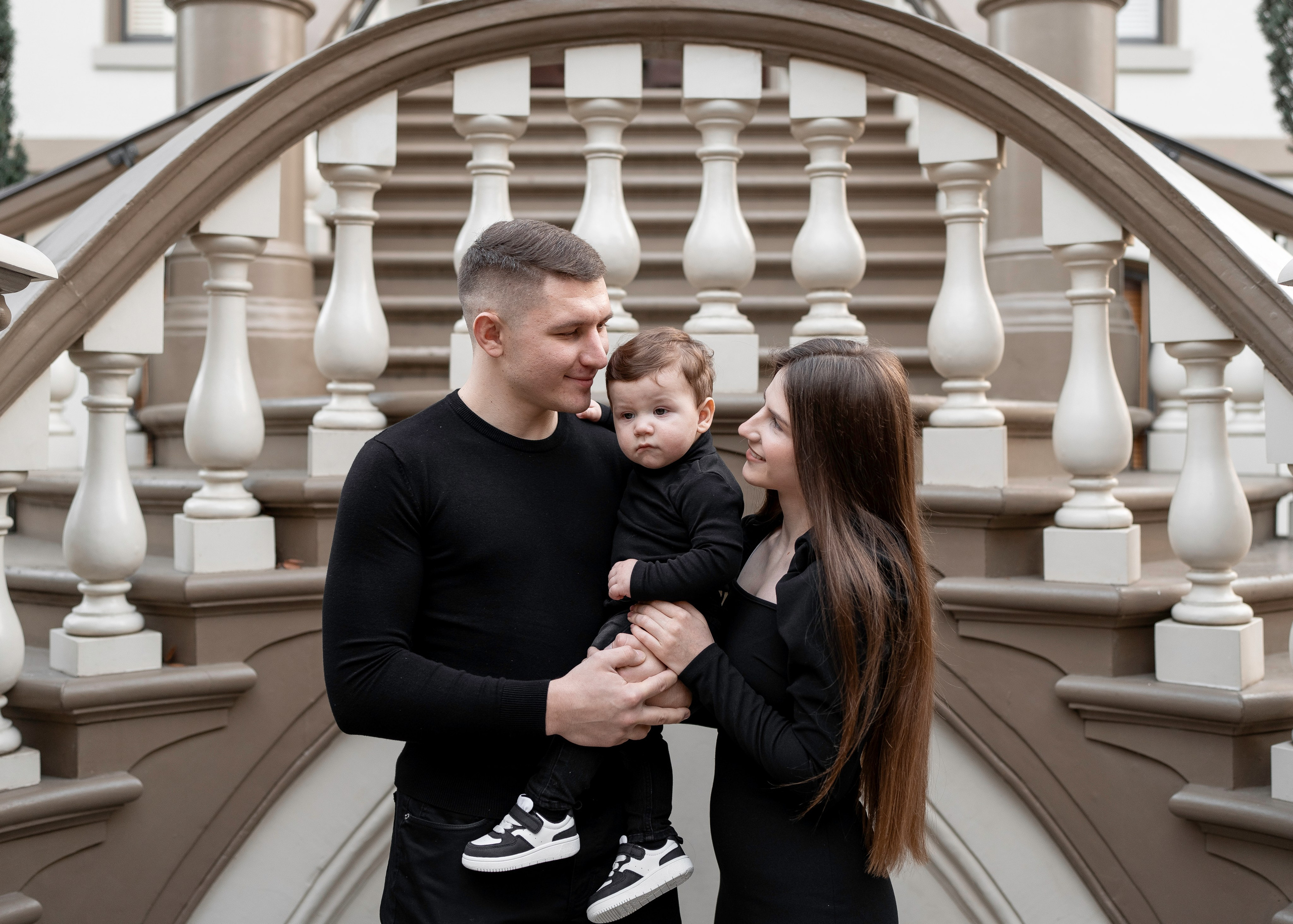 Artem, Nadia & Elisha. Family photographer in Sacramento | Sofia Pavenko