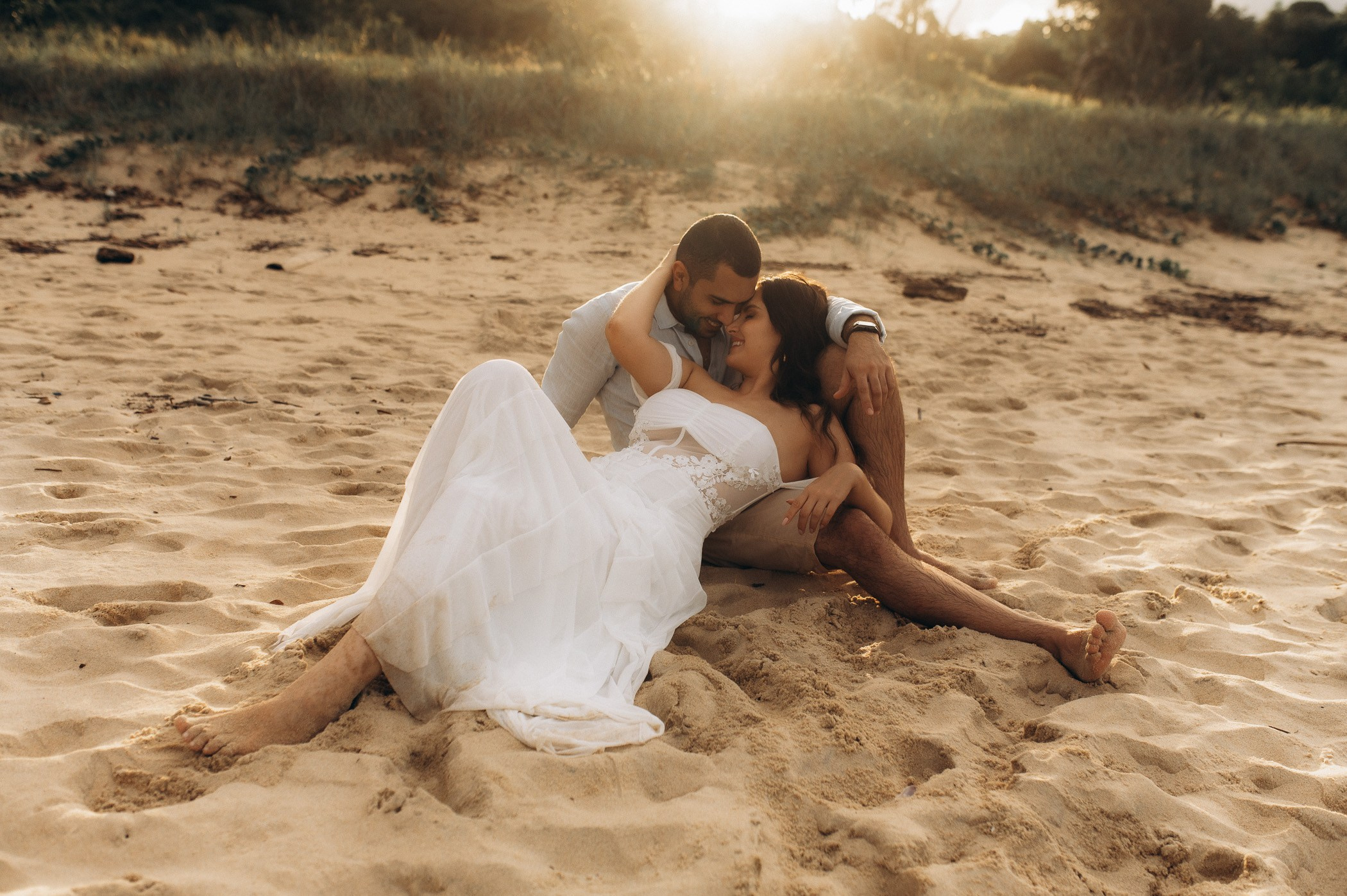 Samantha & Juliano | Ensaio de Casal na Praia de Ubatuba