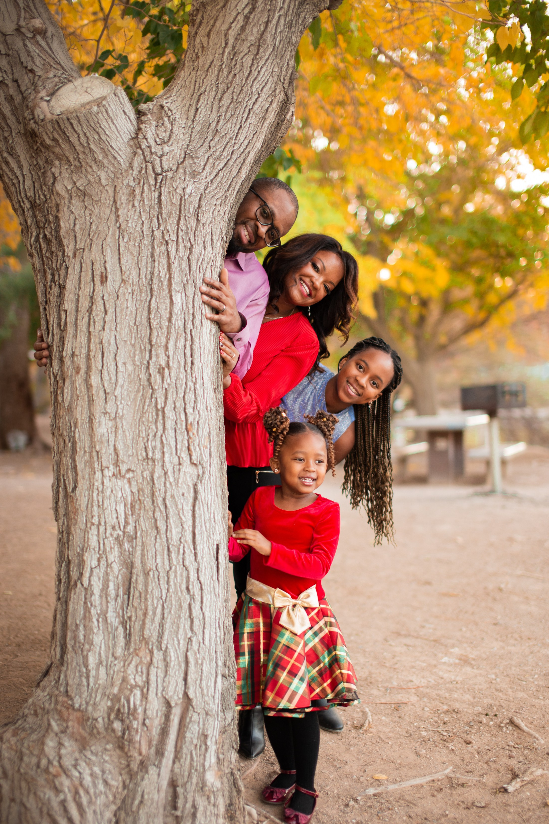 Iboro and his family. Wedding & elopement photographer Viktoriya Kravtsov. Las Vegas