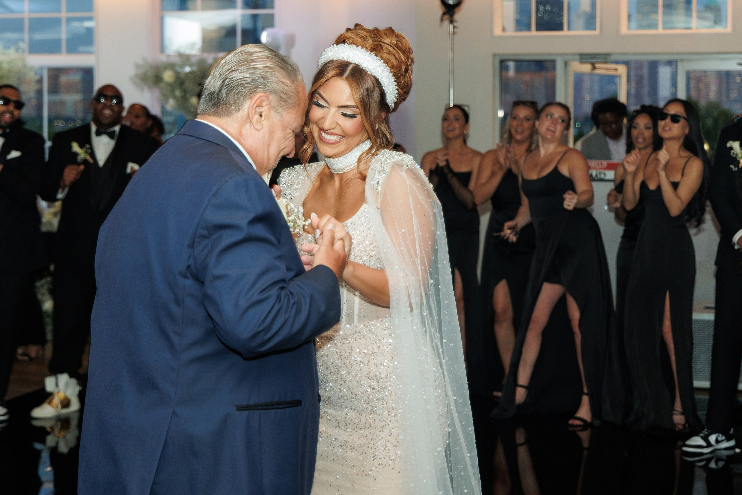 Briana & Kefim, Maritime Pars, Jersey City, NJ. Luxury Wedding Photography and Cinematography