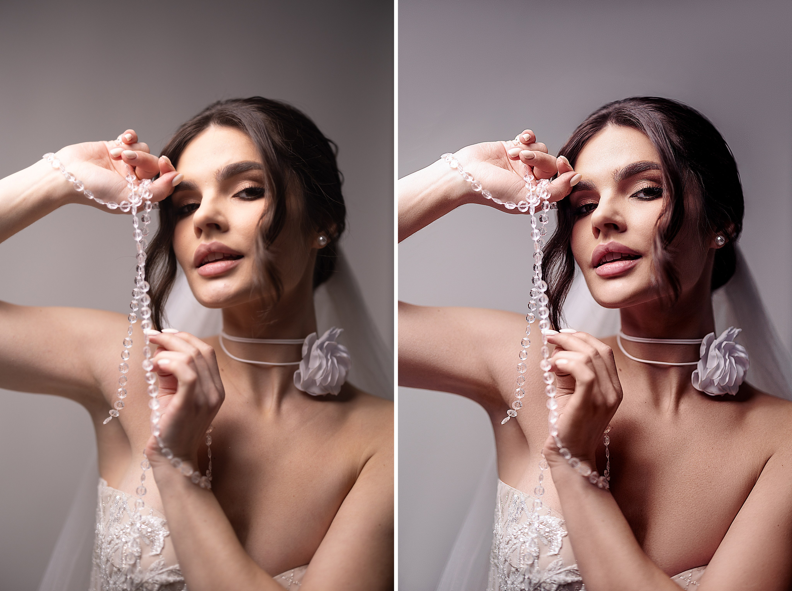 Weddings and Event Photo Retouching in Photoshop. Professional services from Retoucher Olha Kompaniiets