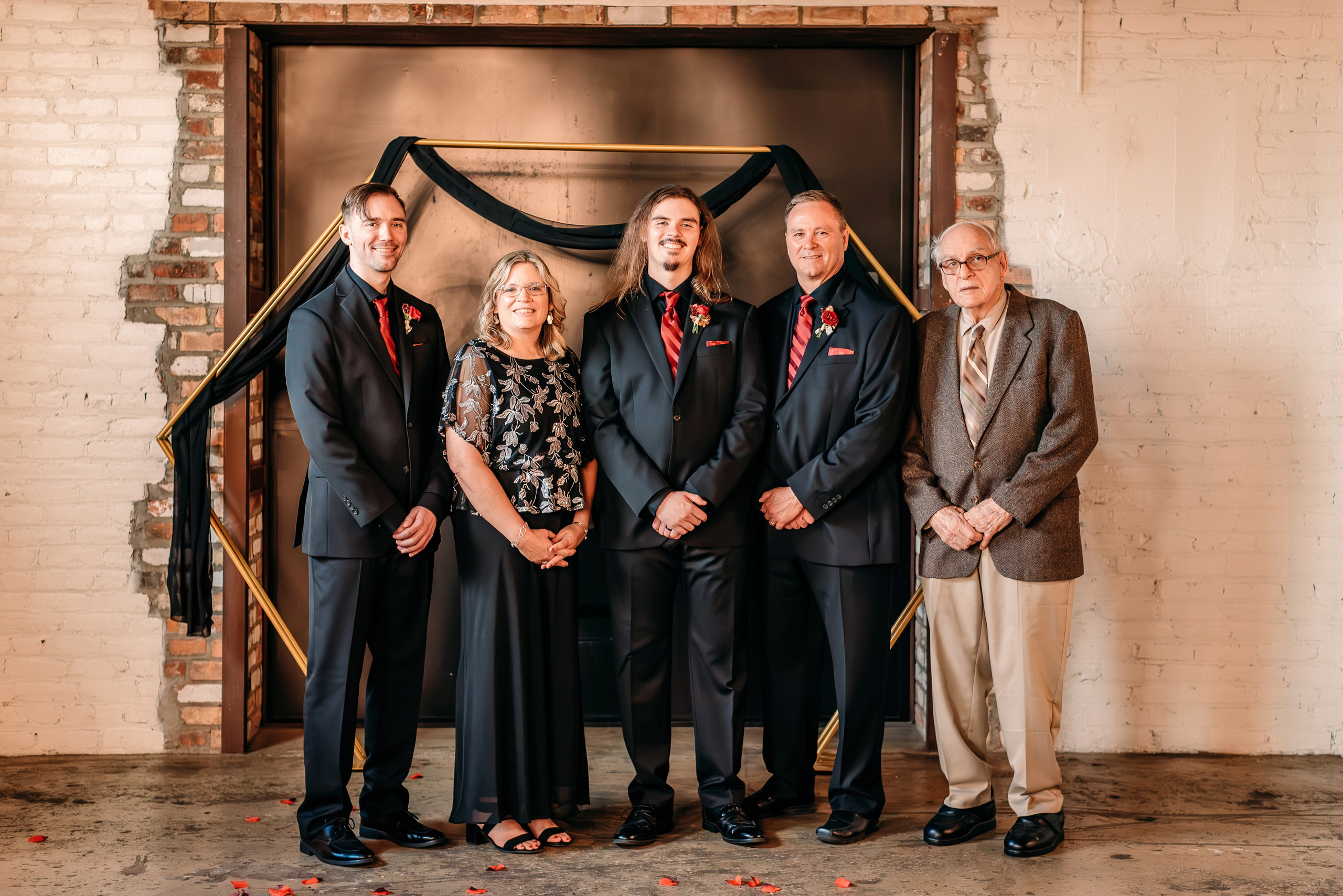 Bold & Dramatic Wedding at The Paper Mill on The Landing | Fort Wayne Wedding Photographer. Alexandria Danielle Photography | Fort Wayne & Indianapolis Wedding Photographer