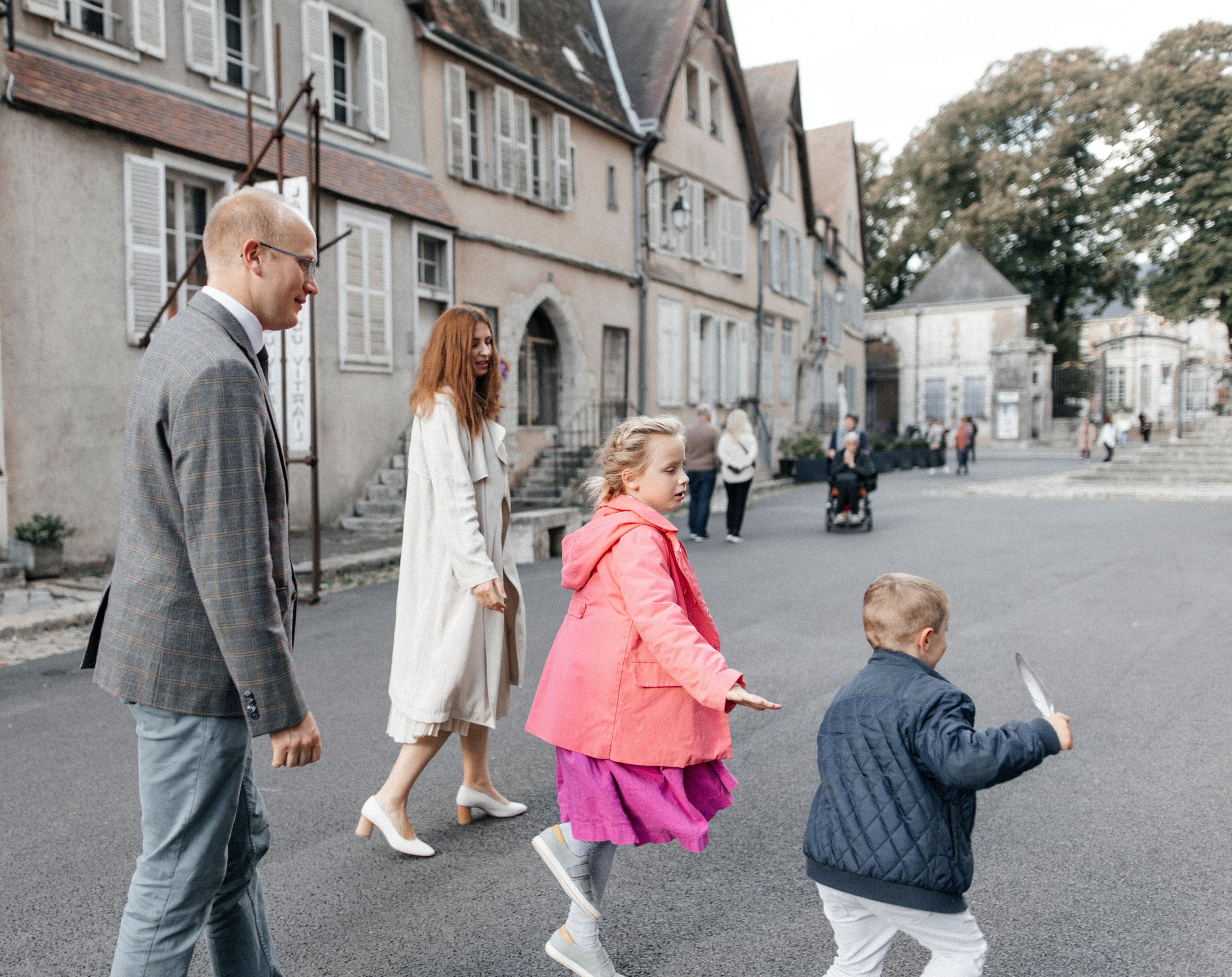 Un jour près de la Cathedral. Photographe à Chartres Ekaterina Kudinova